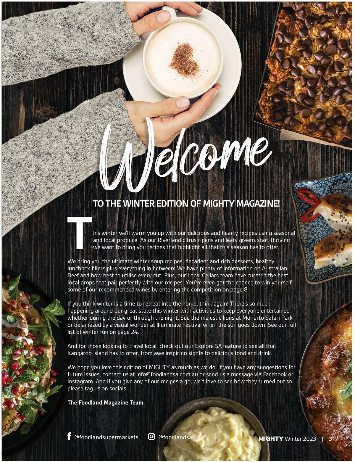 Foodland Magazine Winter Catalogues from 1 June