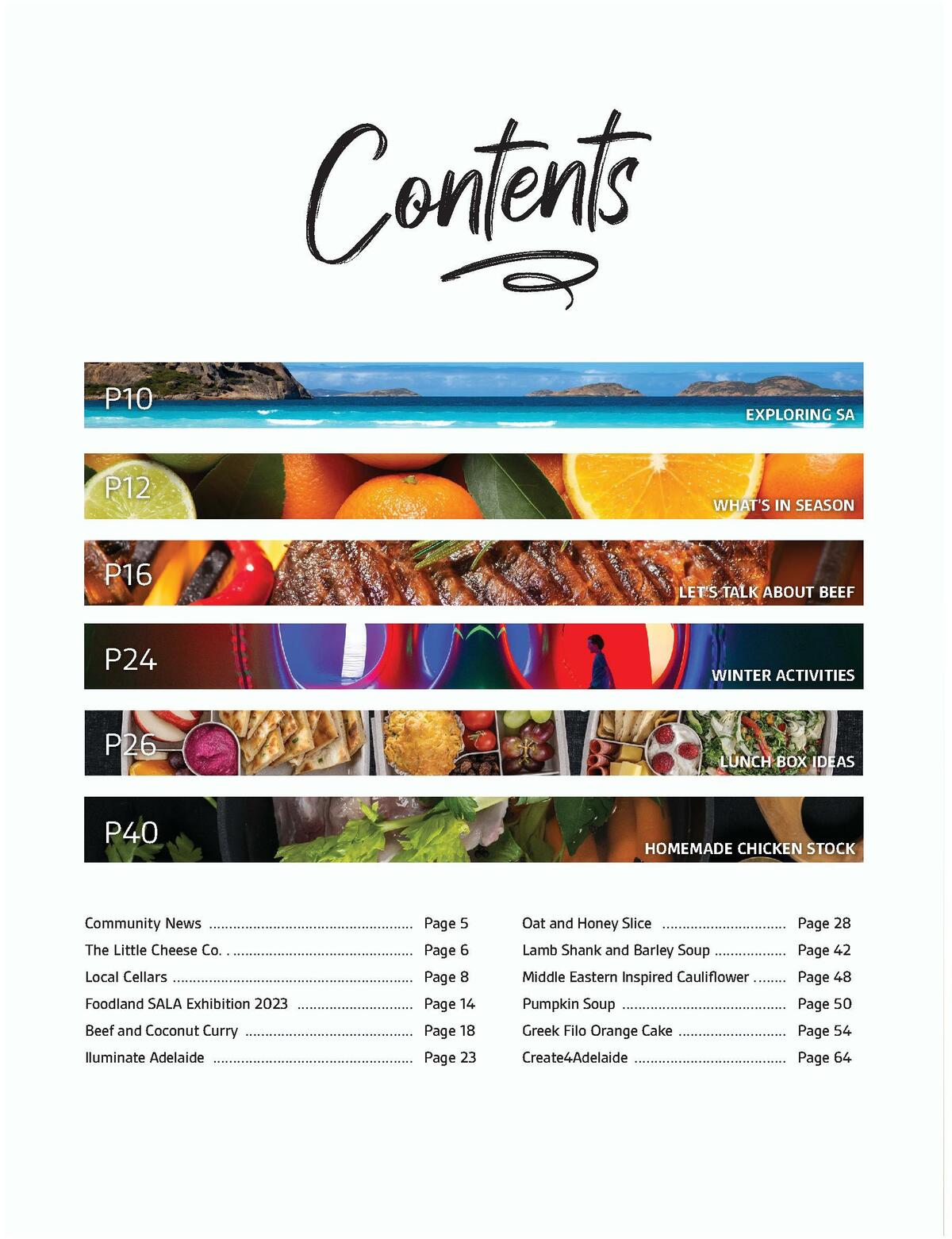 Foodland Magazine Winter Catalogues from 1 June