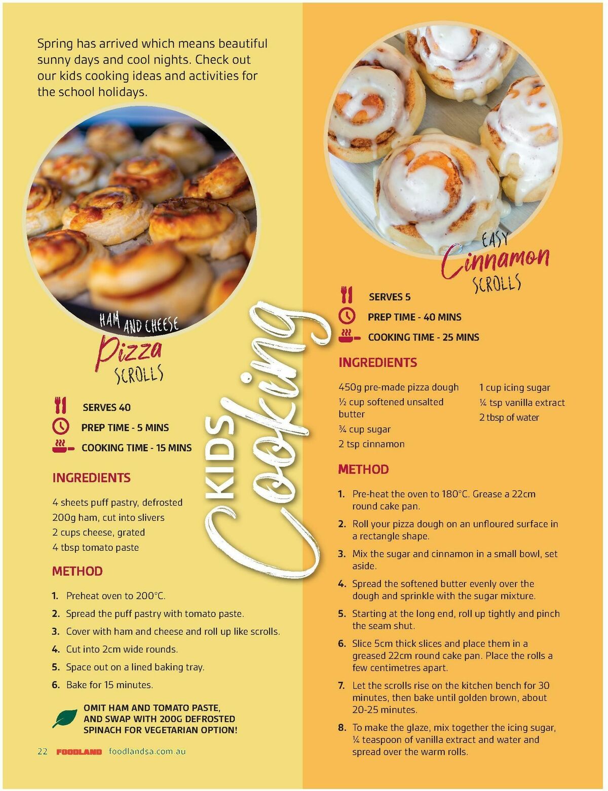 Foodland Magazine Spring Catalogues from 1 September