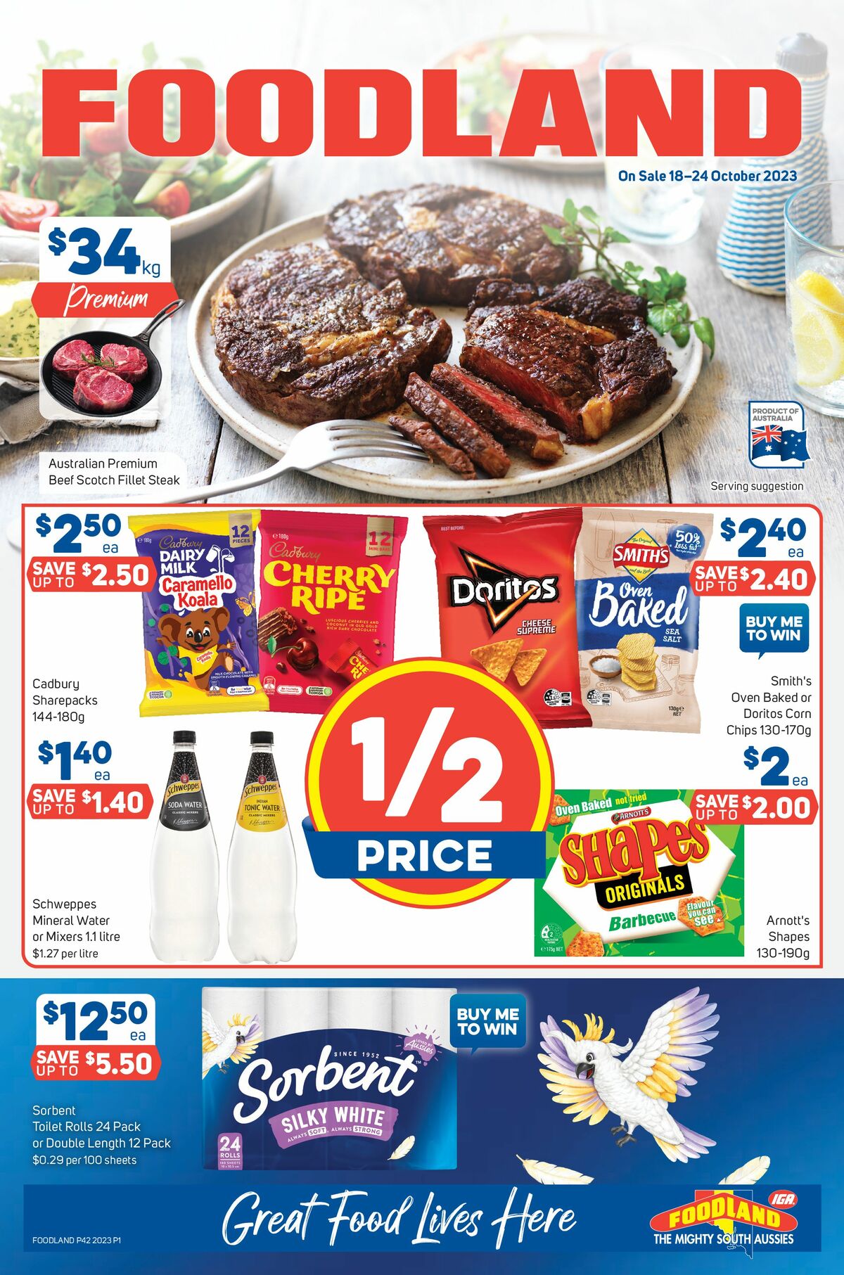 Foodland Catalogues from 18 October