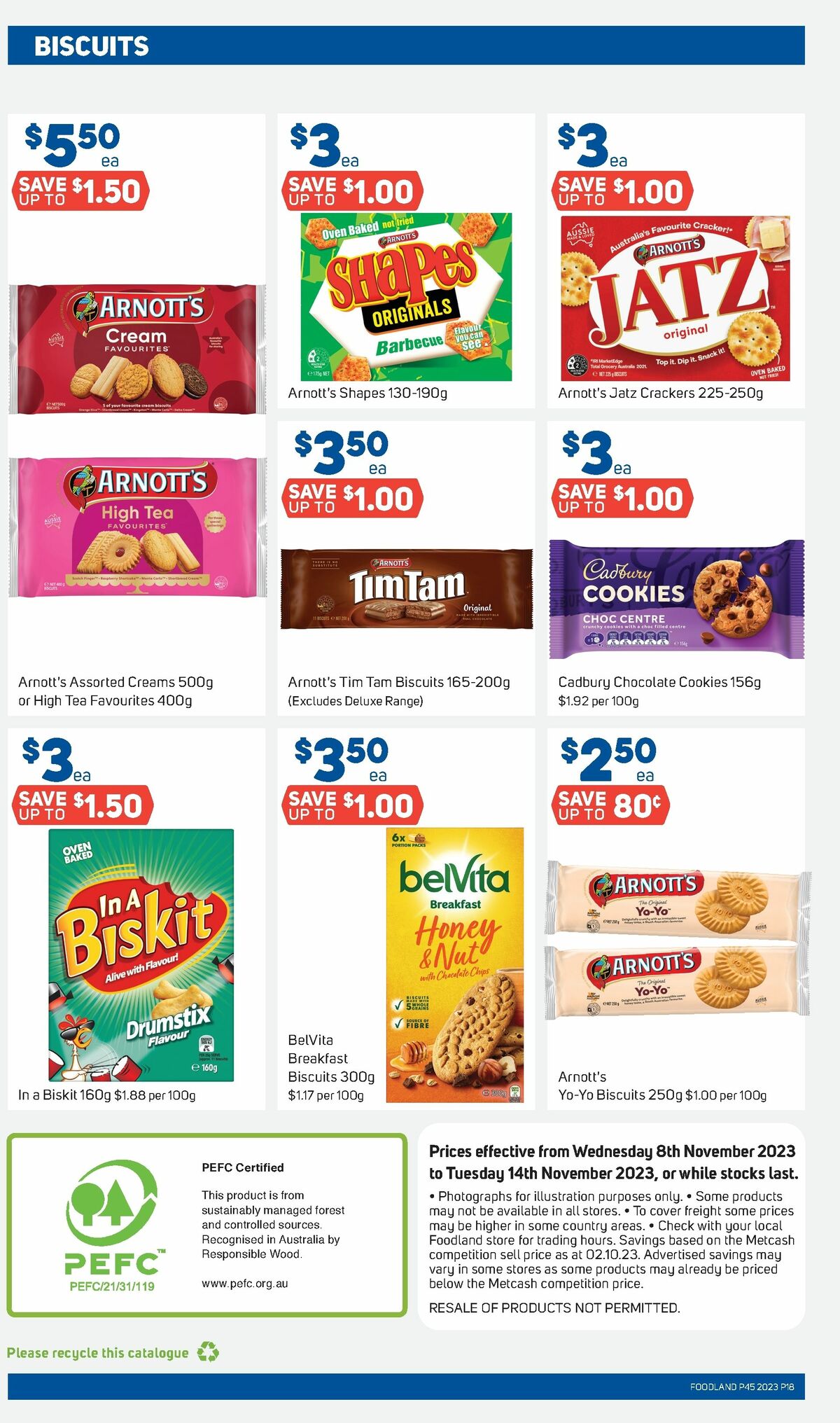 Foodland Catalogues from 8 November