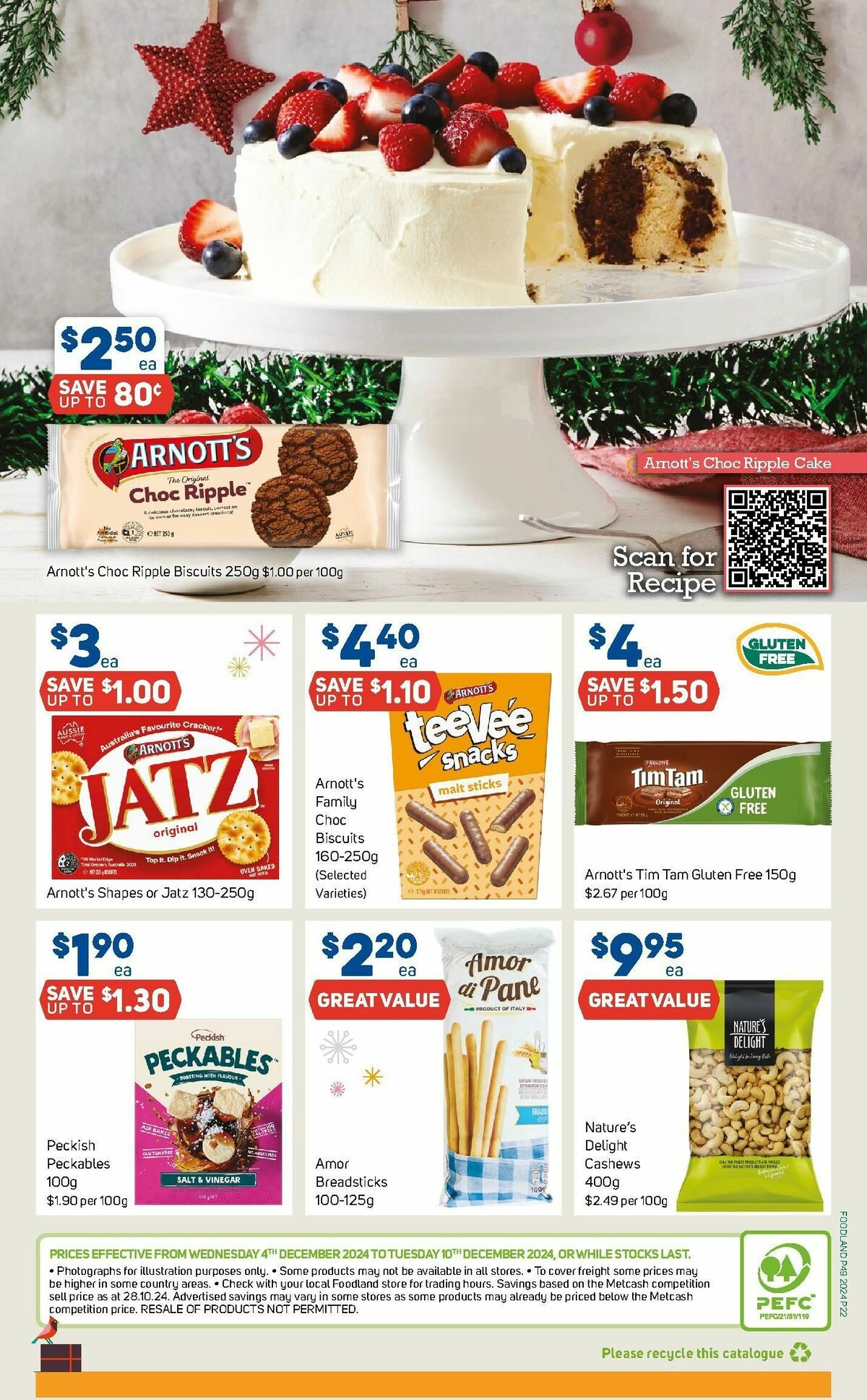 Foodland Catalogues from 4 December