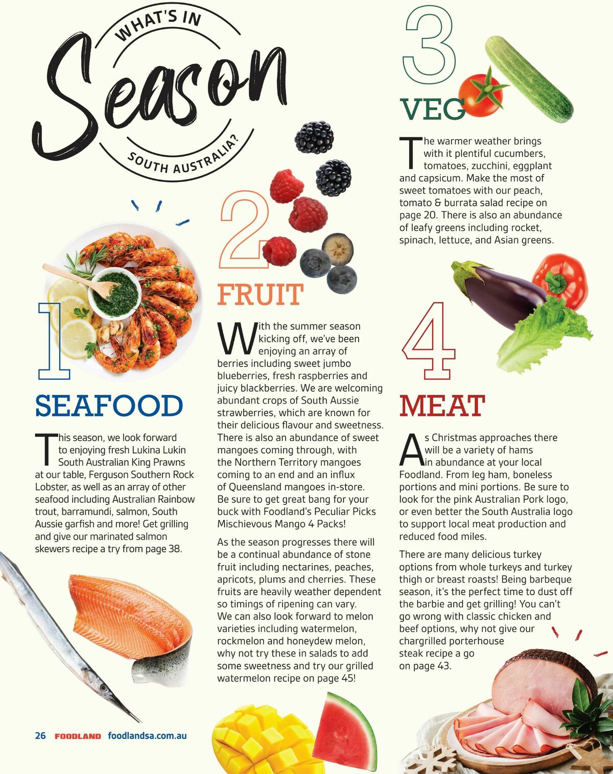 Foodland Magazine Summer Catalogues from 1 December