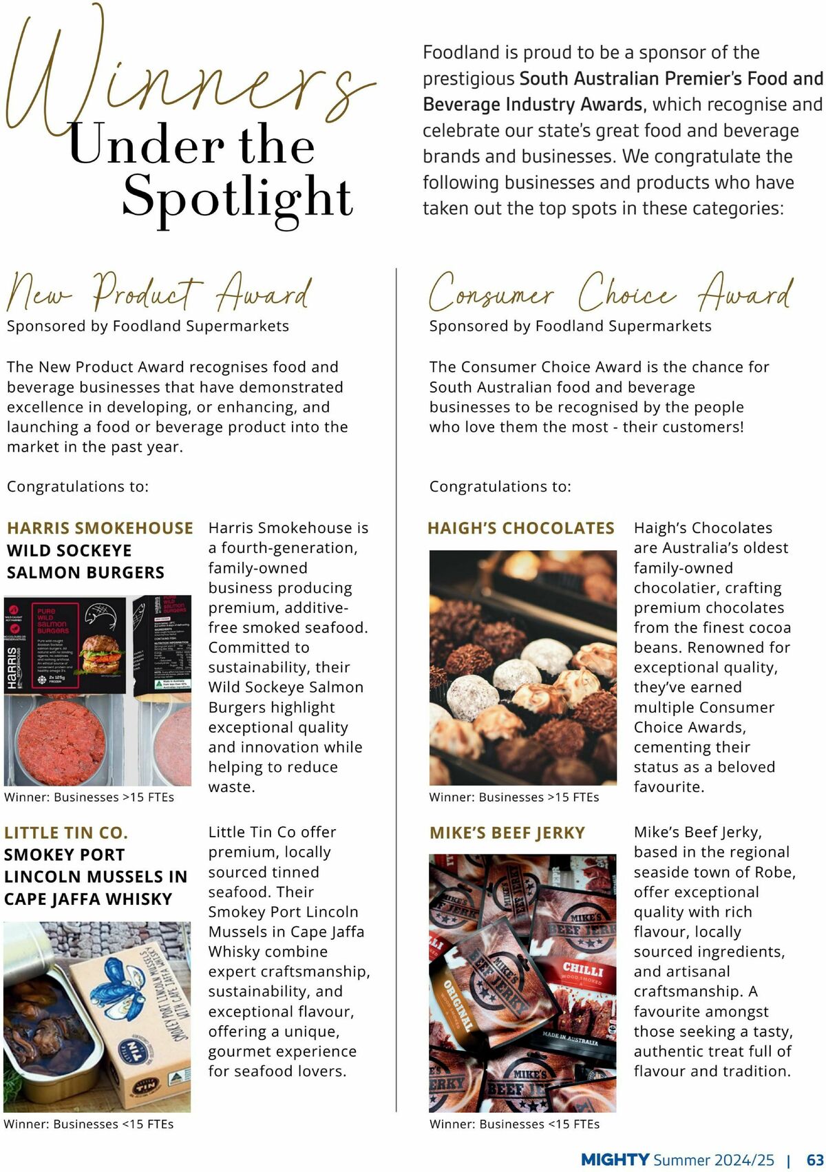 Foodland Magazine Summer Catalogues from 1 December