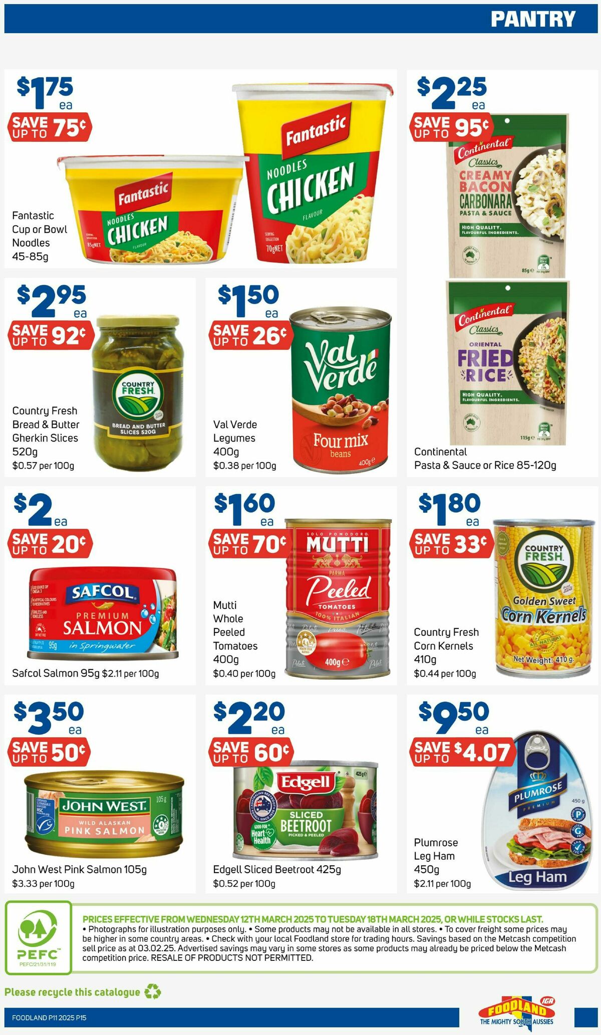 Foodland Catalogues from 12 March