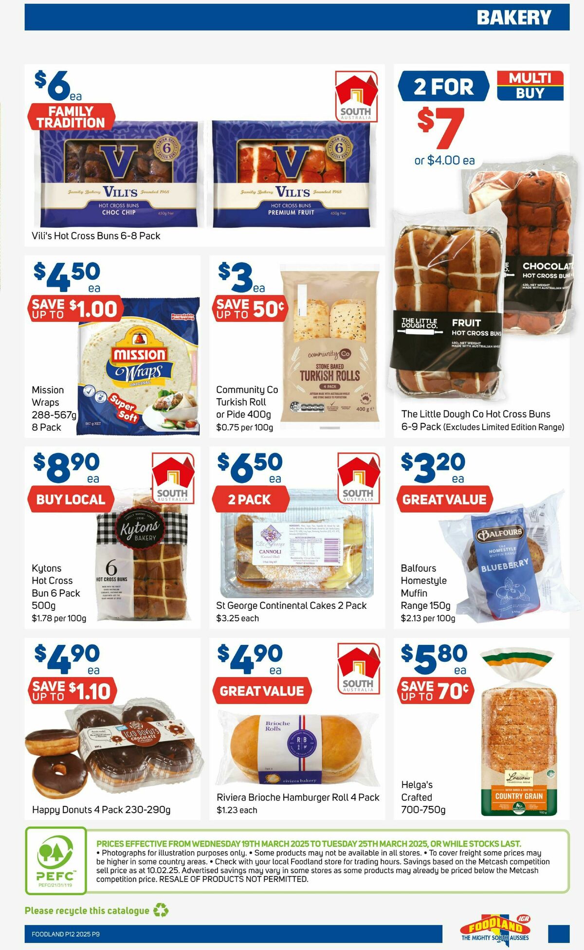 Foodland Catalogues from 19 March