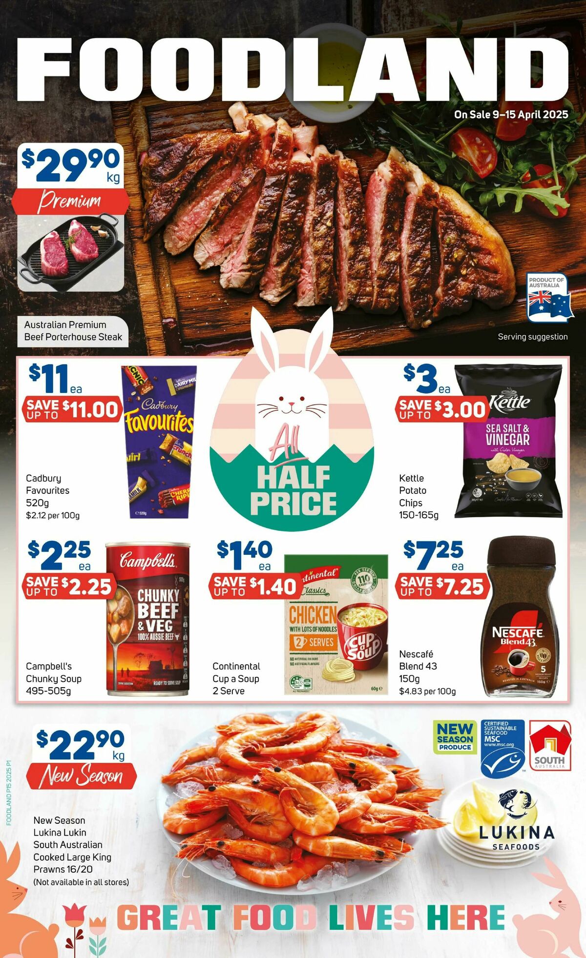 Foodland Catalogues from 9 April