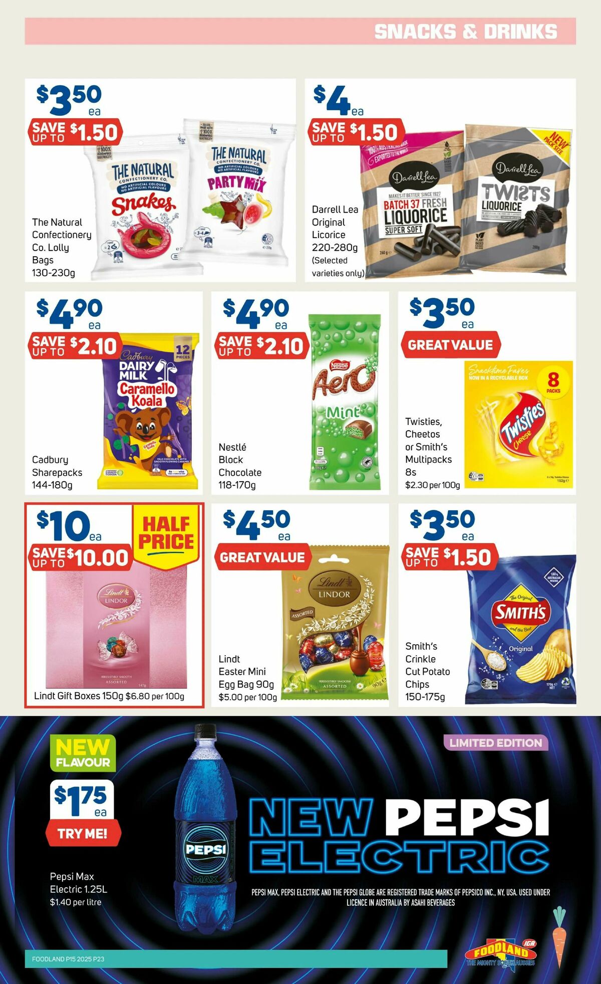 Foodland Catalogues from 9 April