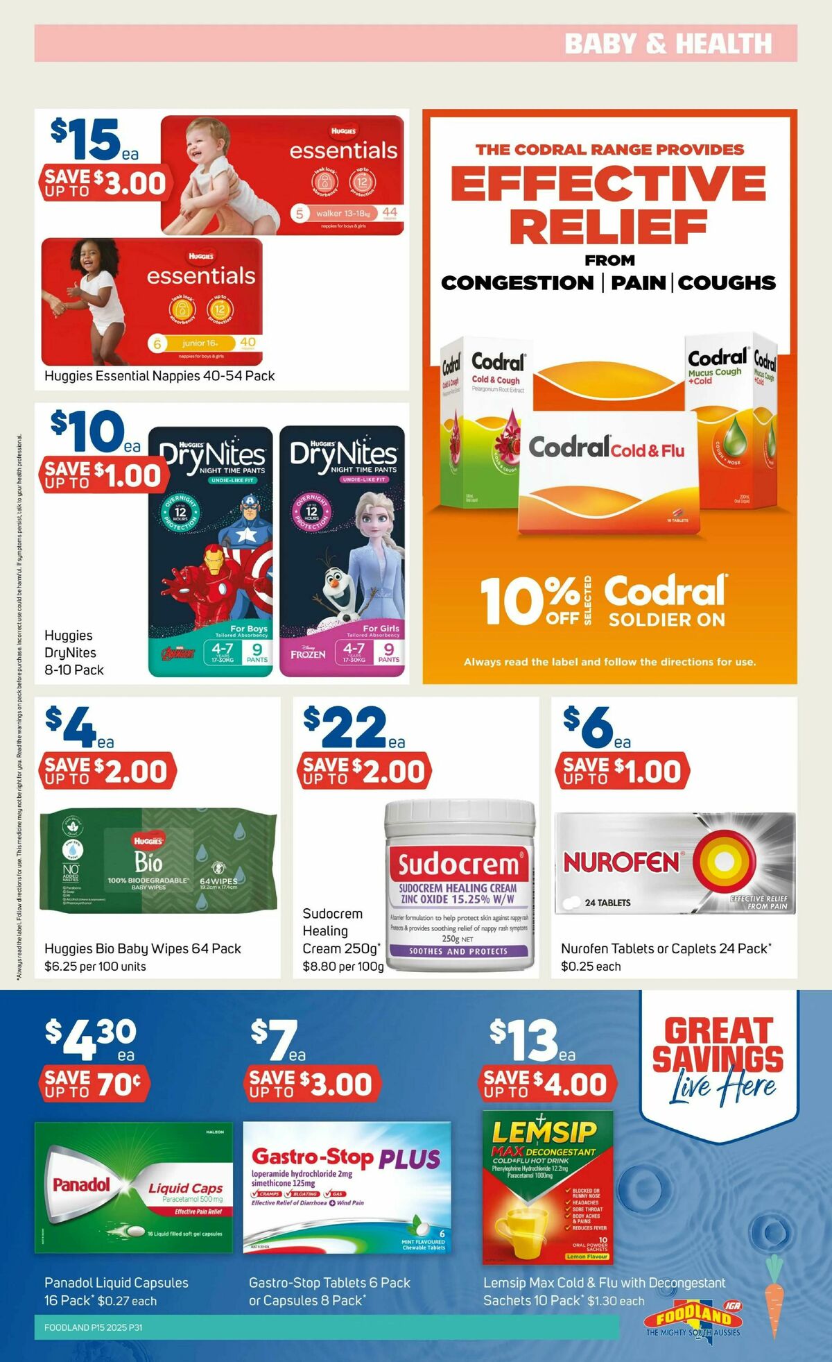 Foodland Catalogues from 9 April