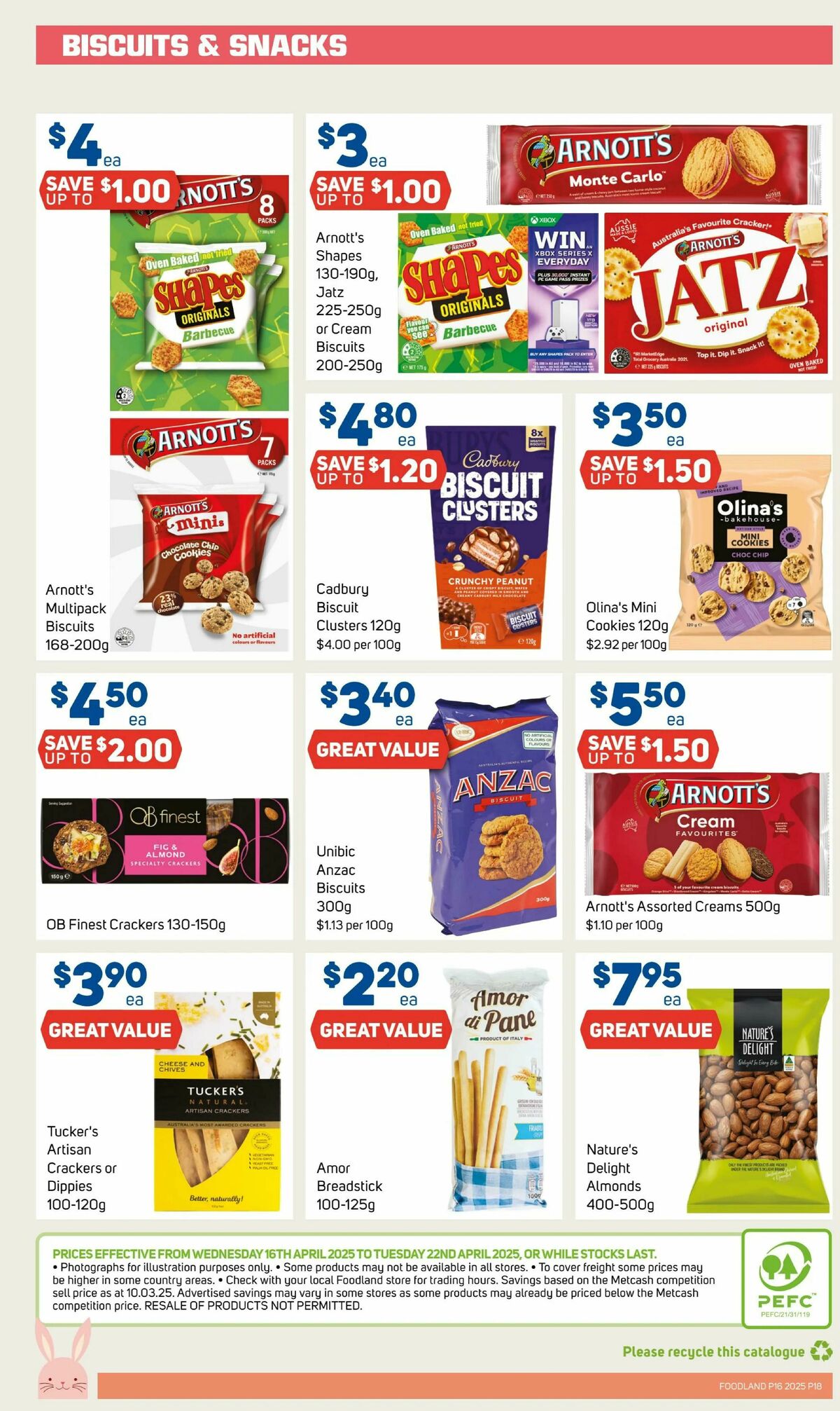 Foodland Catalogues from 16 April