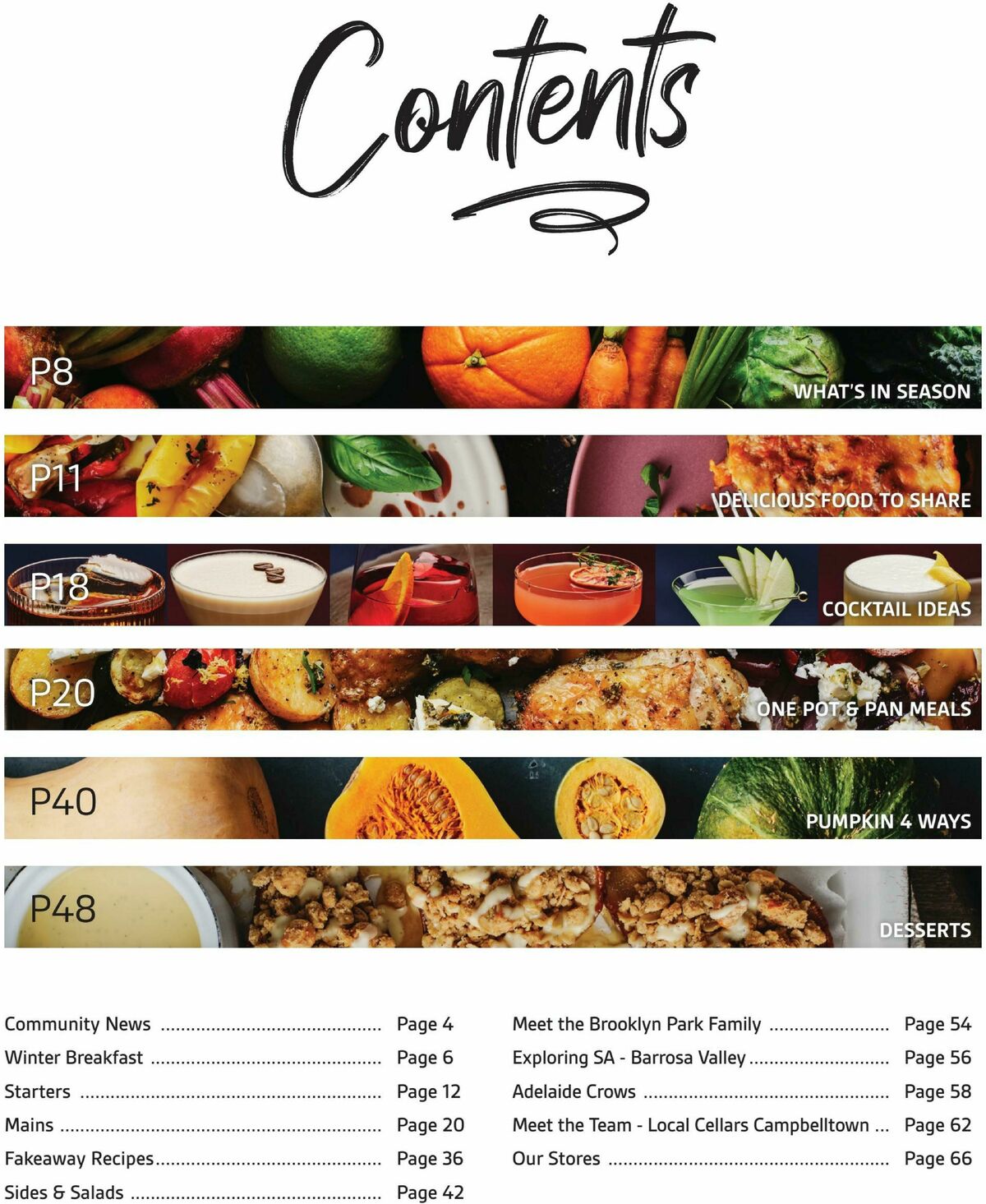 Foodland Magazine Winter Catalogues from 1 June