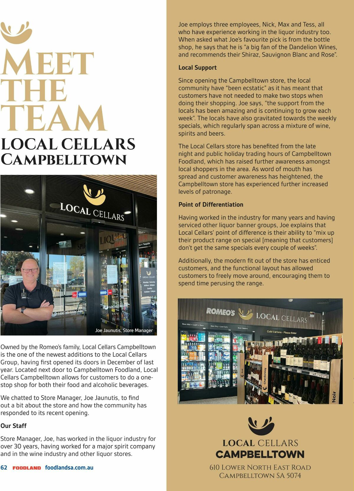 Foodland Magazine Winter Catalogues from 1 June