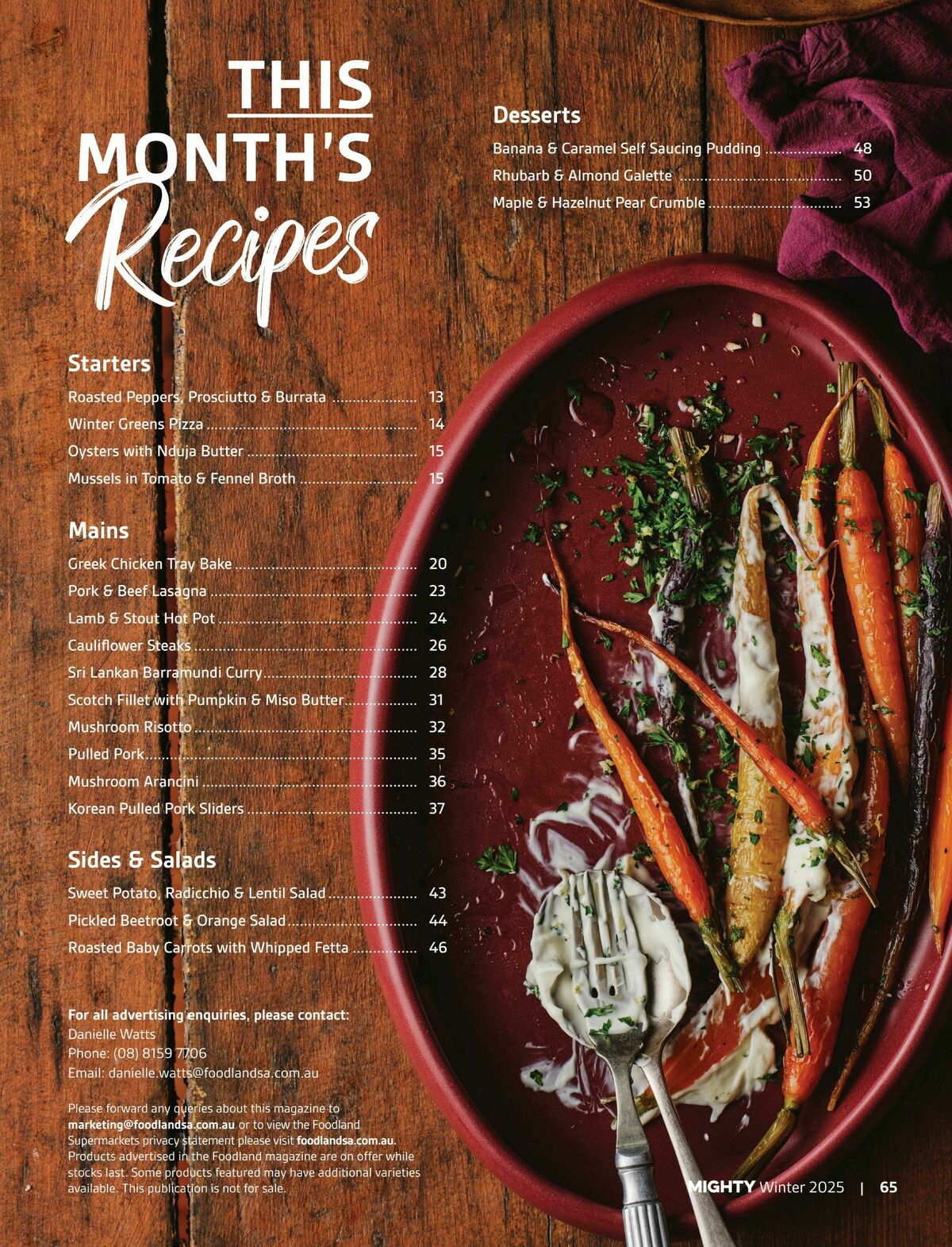 Foodland Magazine Winter Catalogues from 1 June