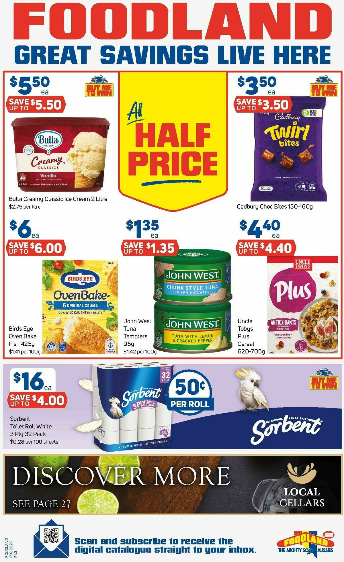Foodland Catalogues from 6 August