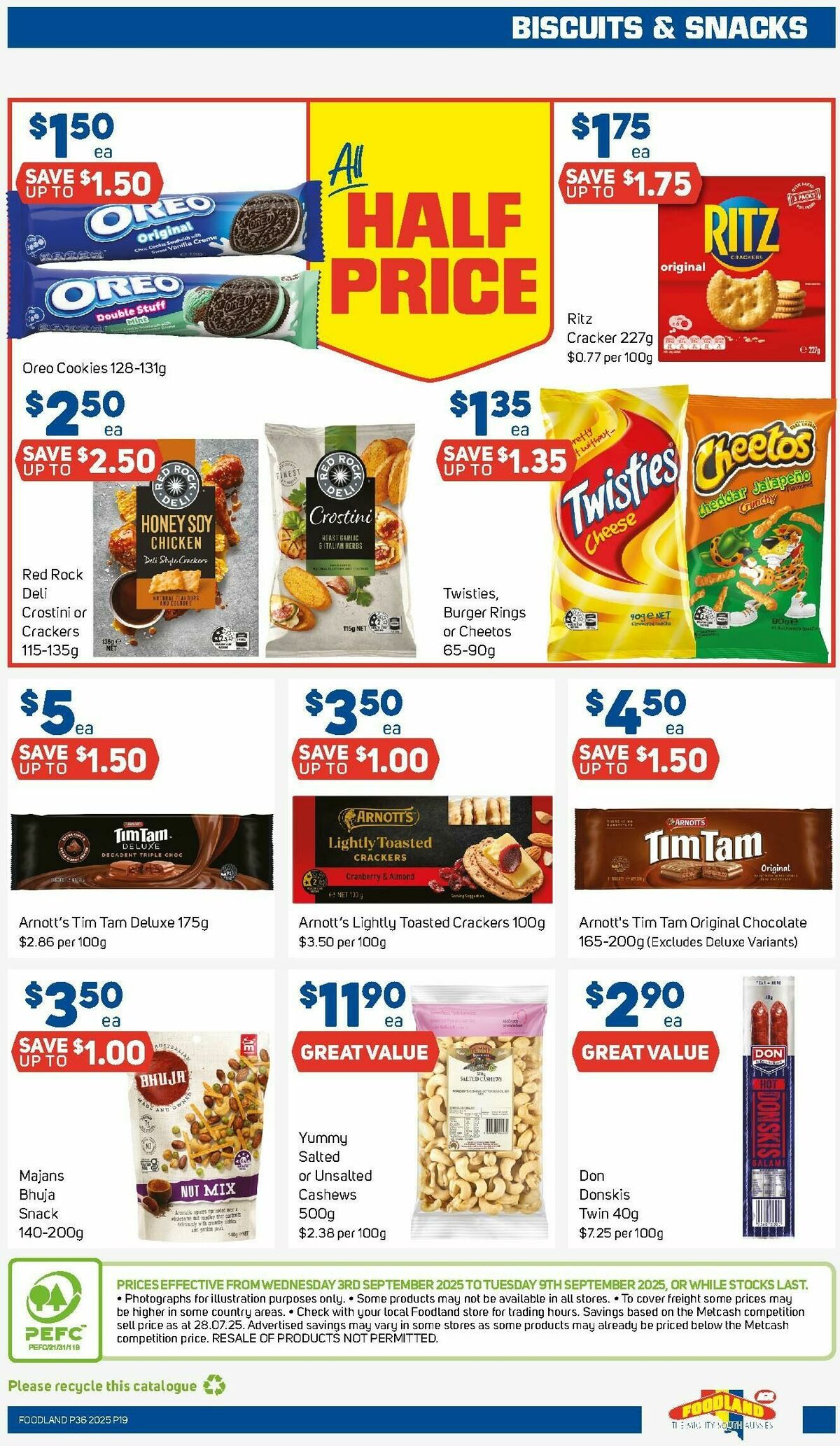Foodland Catalogues from 3 September