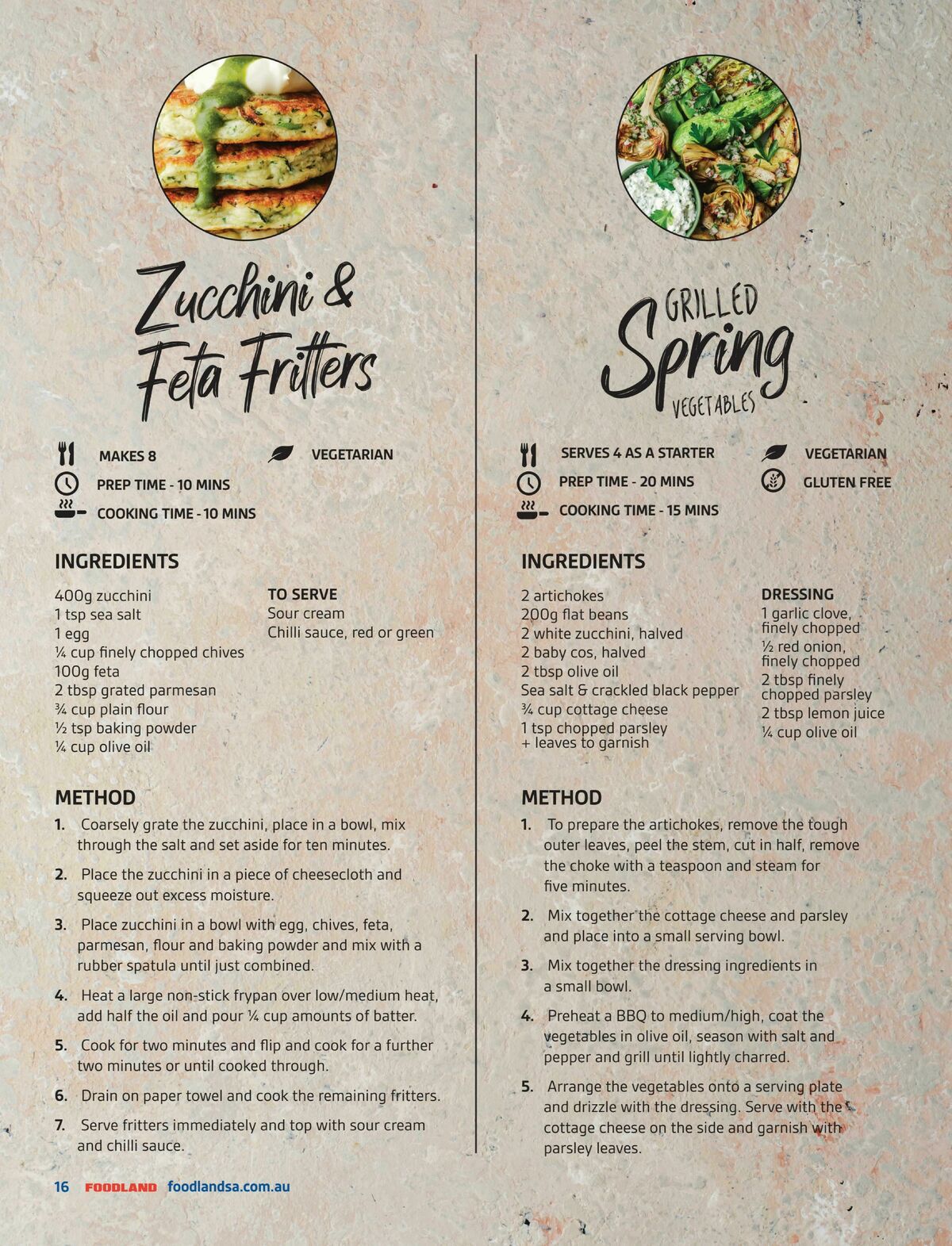 Foodland Magazine Spring Catalogues from 1 September