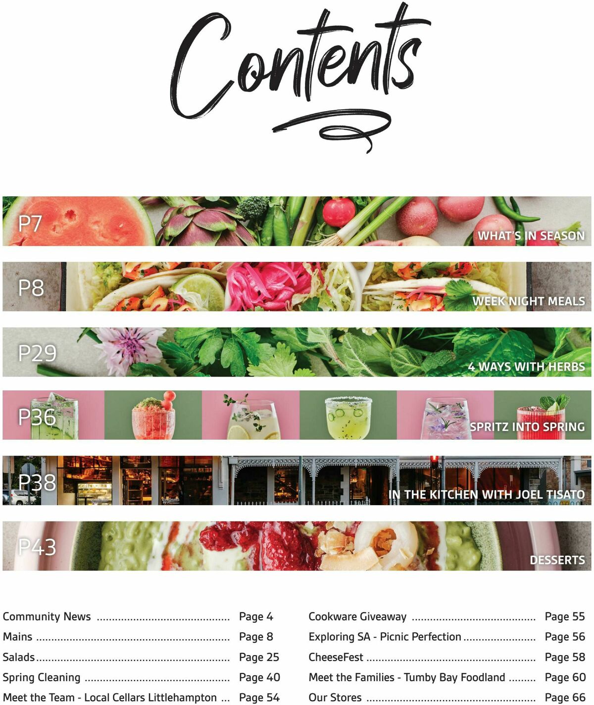 Foodland Magazine Spring Catalogues from 1 September