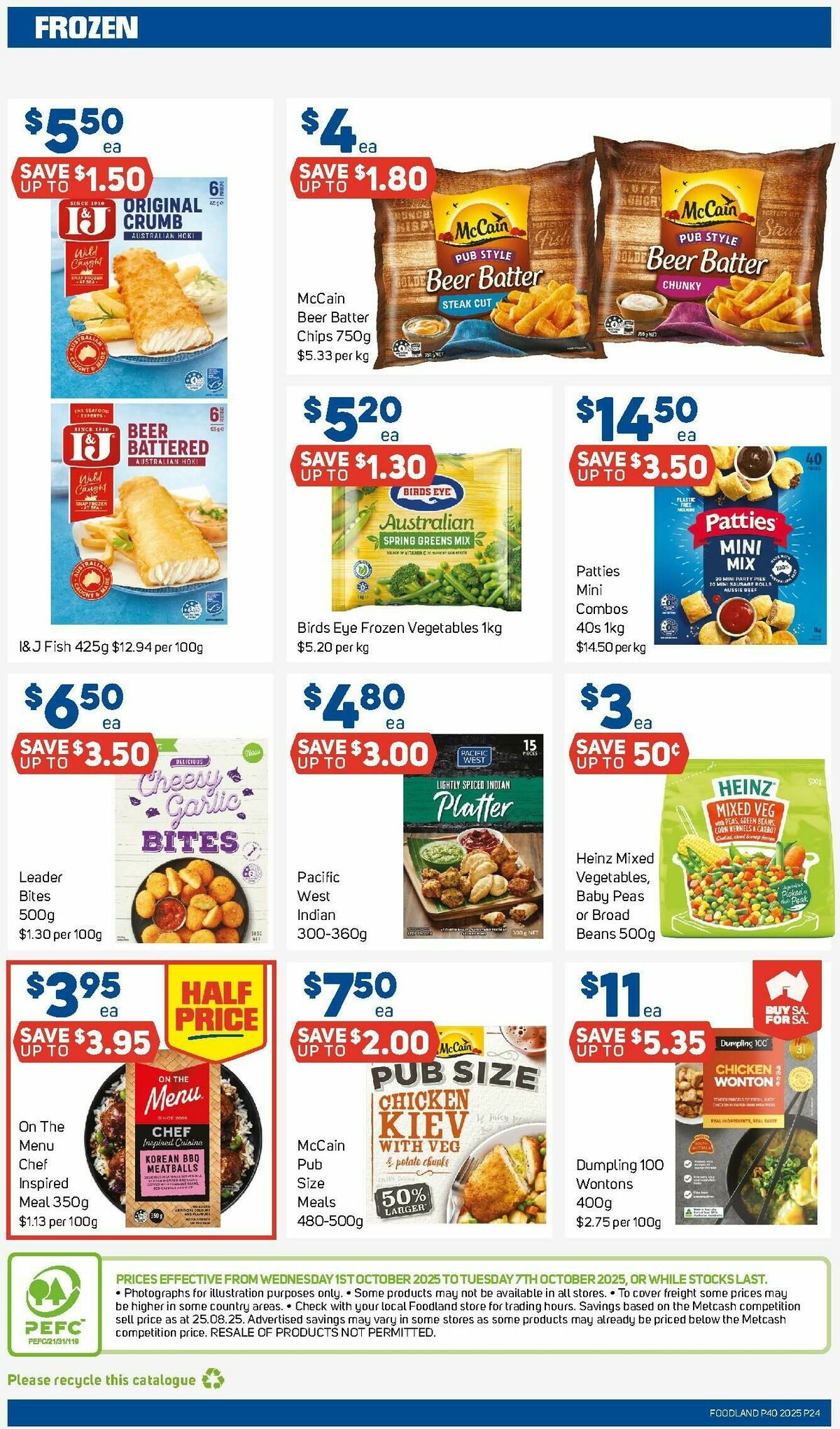 Foodland Catalogues from 1 October