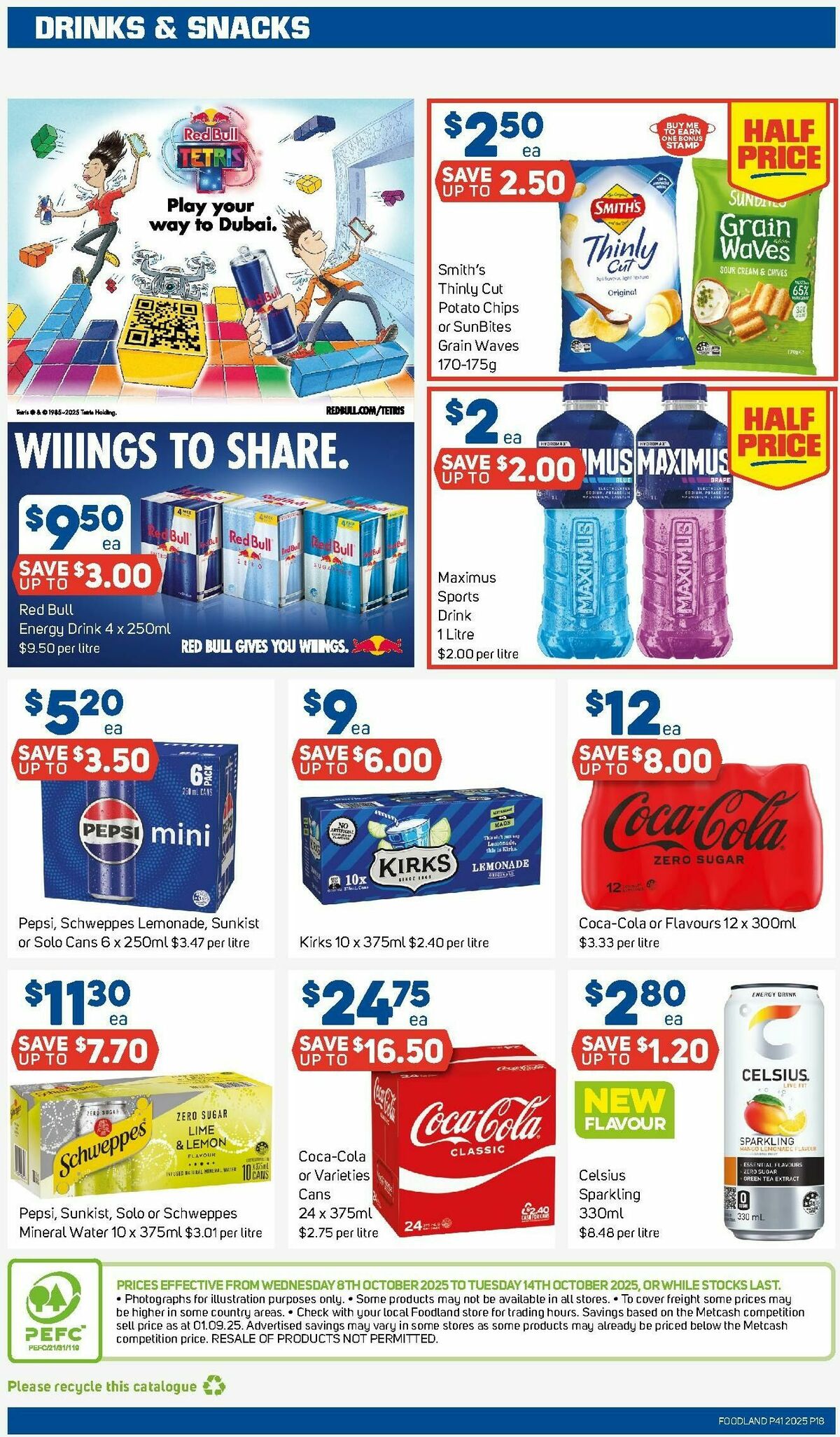 Foodland Catalogues from 8 October