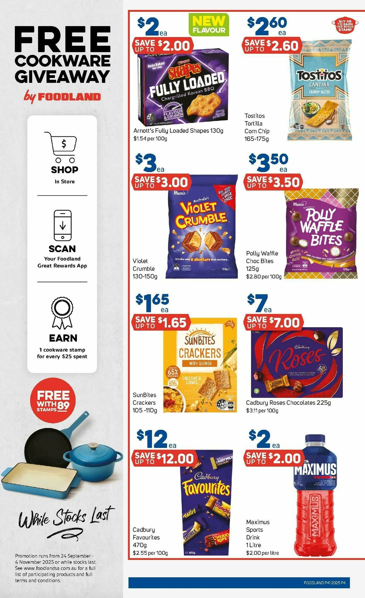 Foodland Catalogues from 8 October