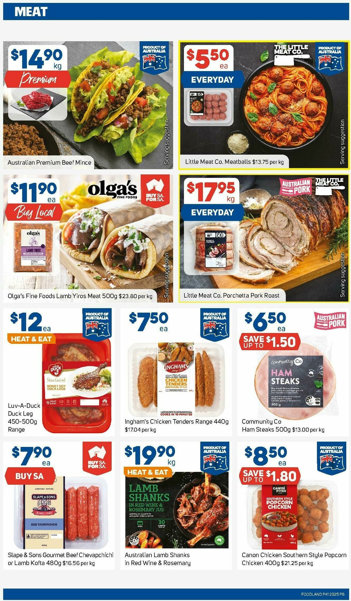 Foodland Catalogues from 8 October