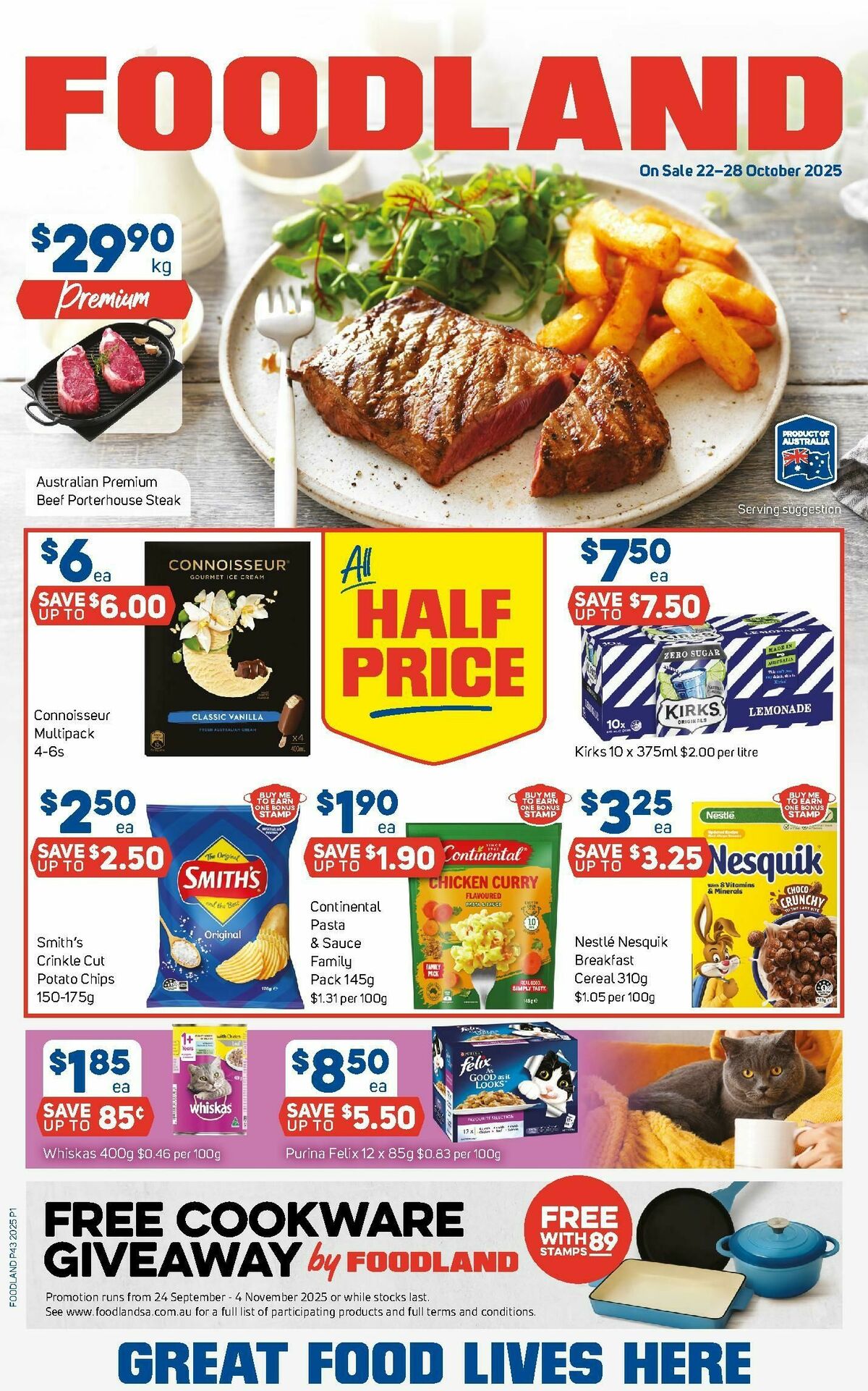 Foodland Catalogues from 22 October