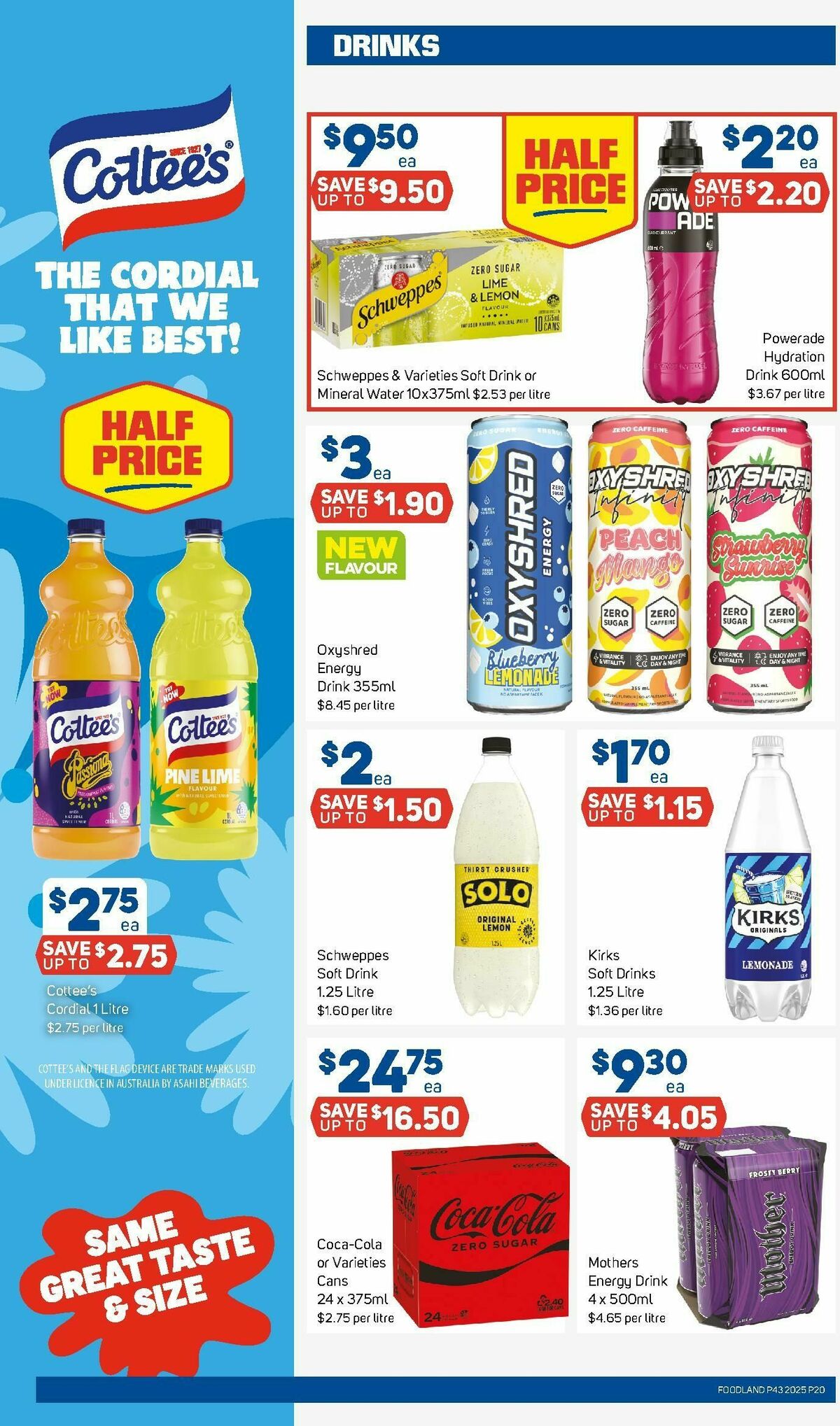 Foodland Catalogues from 22 October