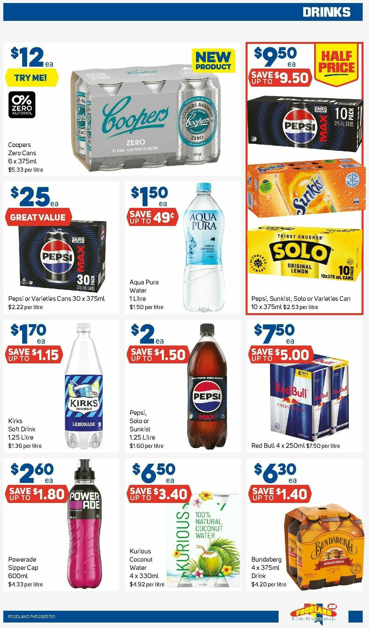 Foodland Catalogues from 5 November