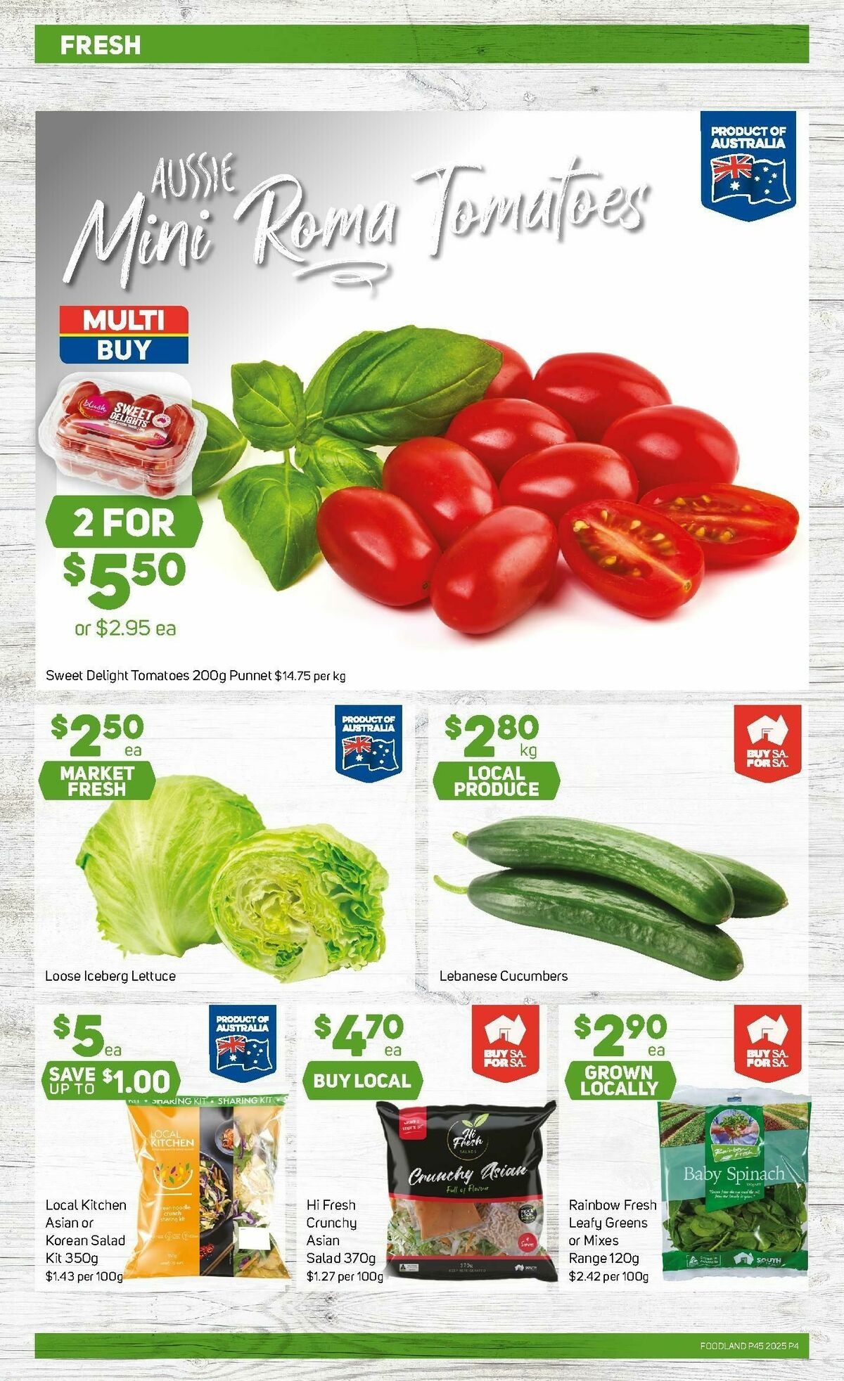 Foodland Catalogues from 5 November