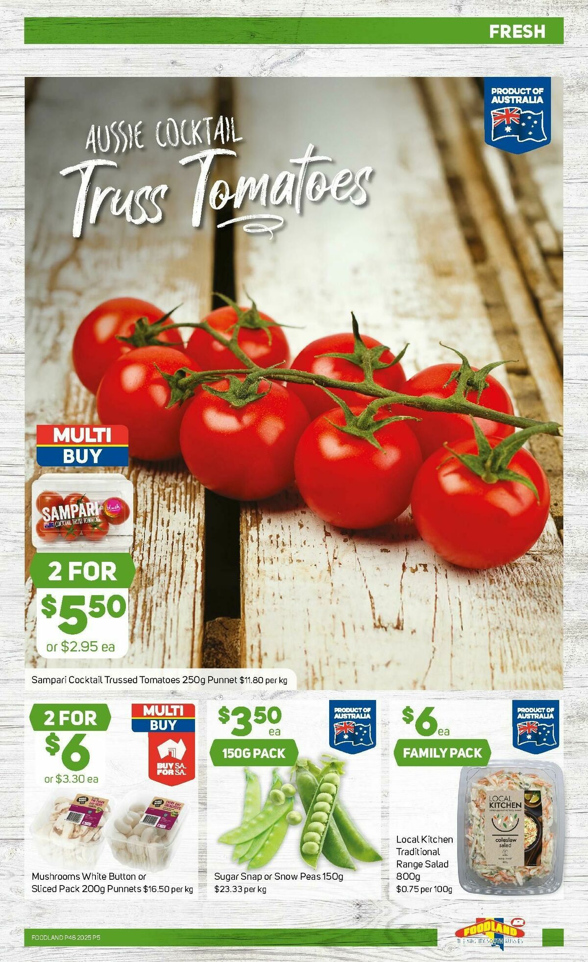 Foodland Catalogues from 12 November