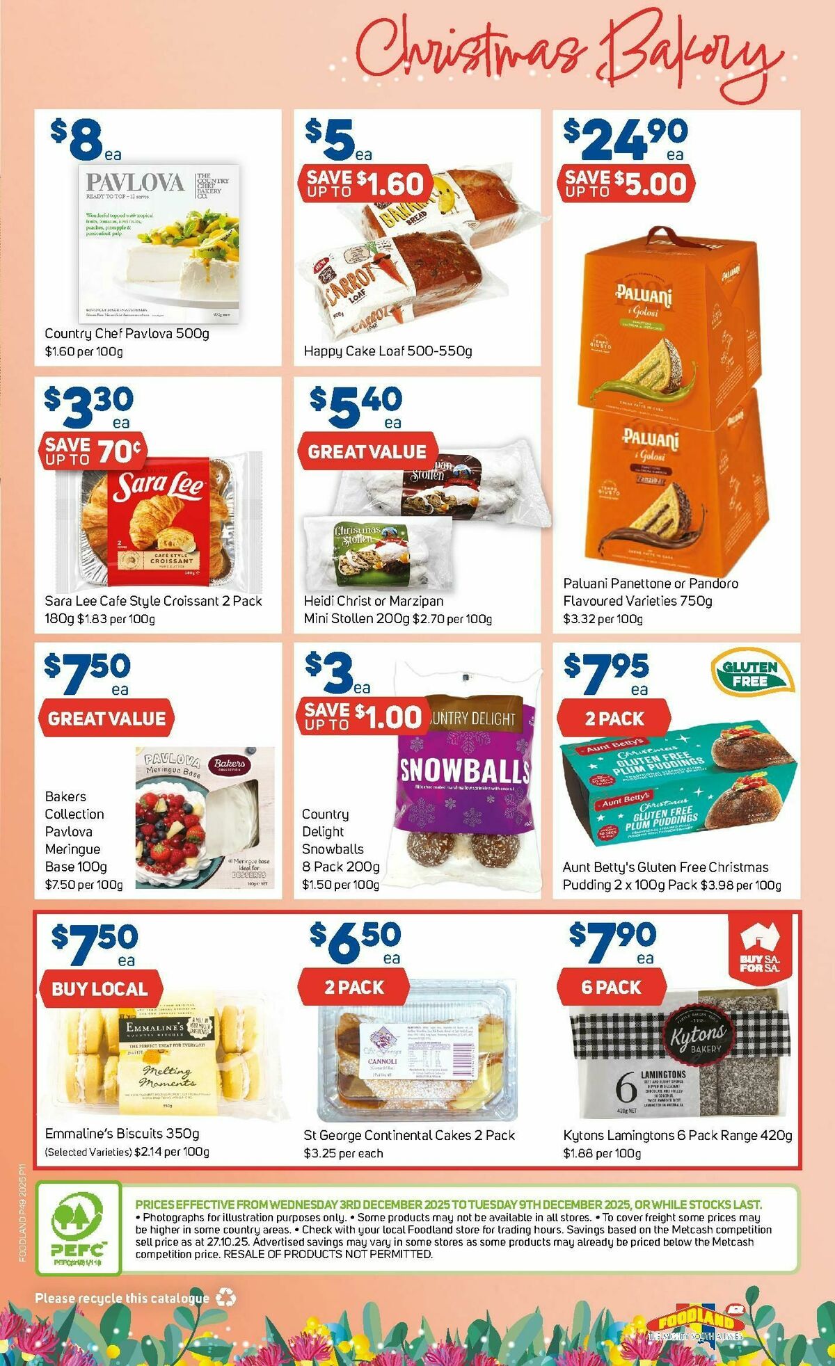 Foodland Catalogues from 3 December