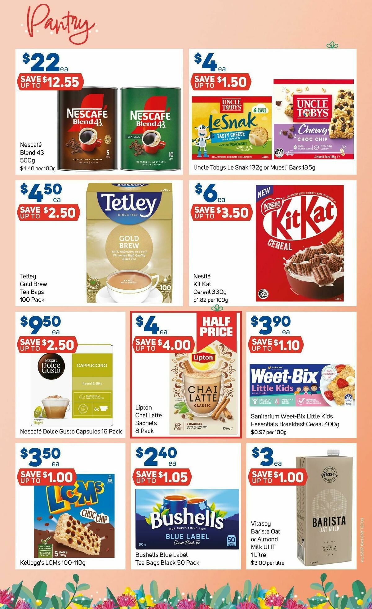 Foodland Catalogues from 3 December