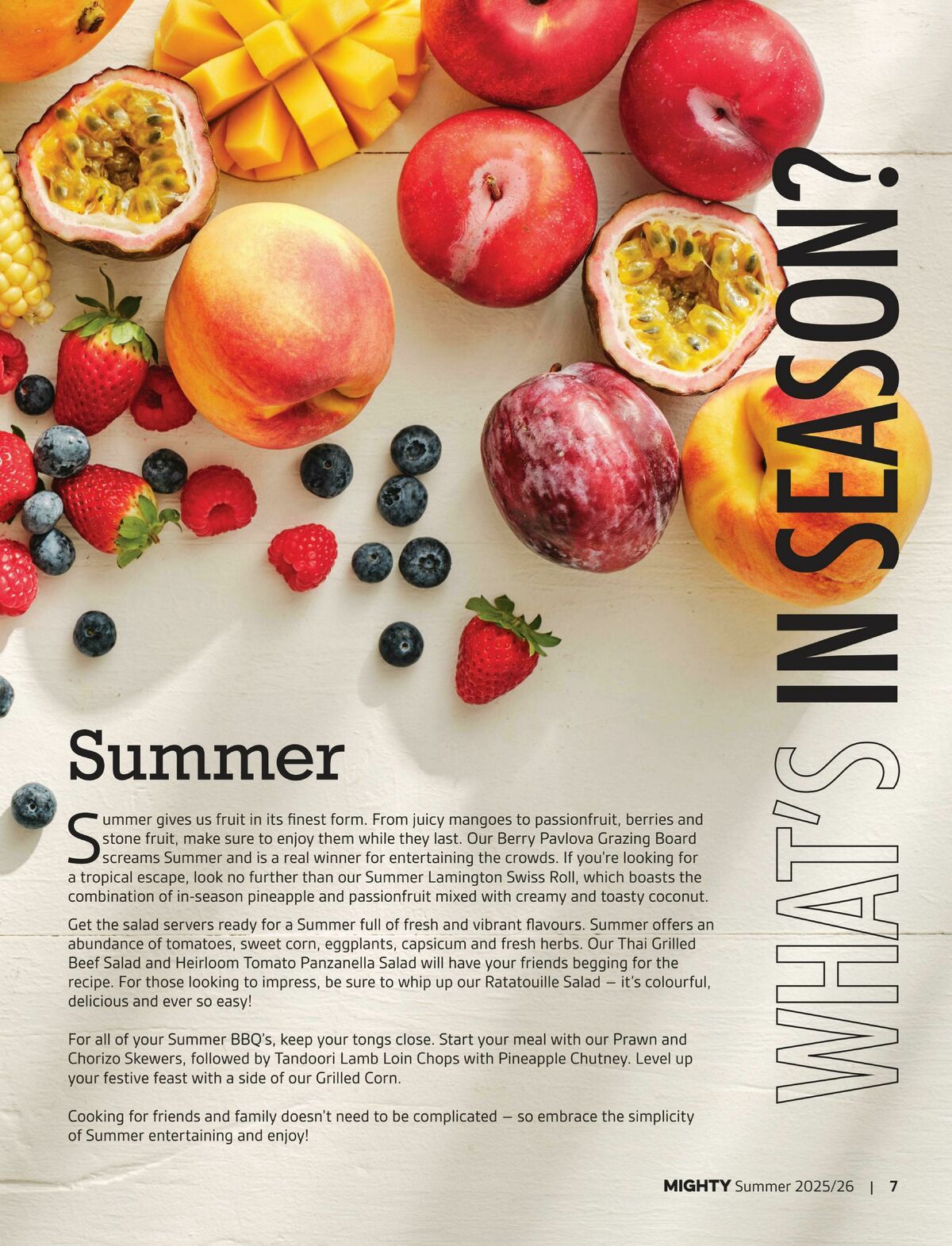 Foodland Mighty Magazine - Summer Catalogues from 1 December