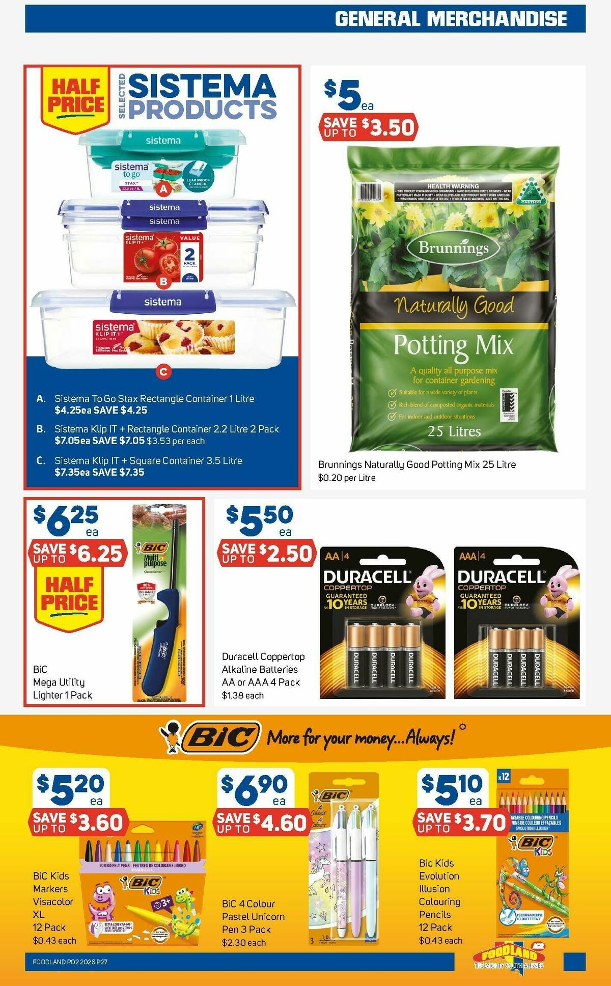 Foodland Catalogues from 7 January