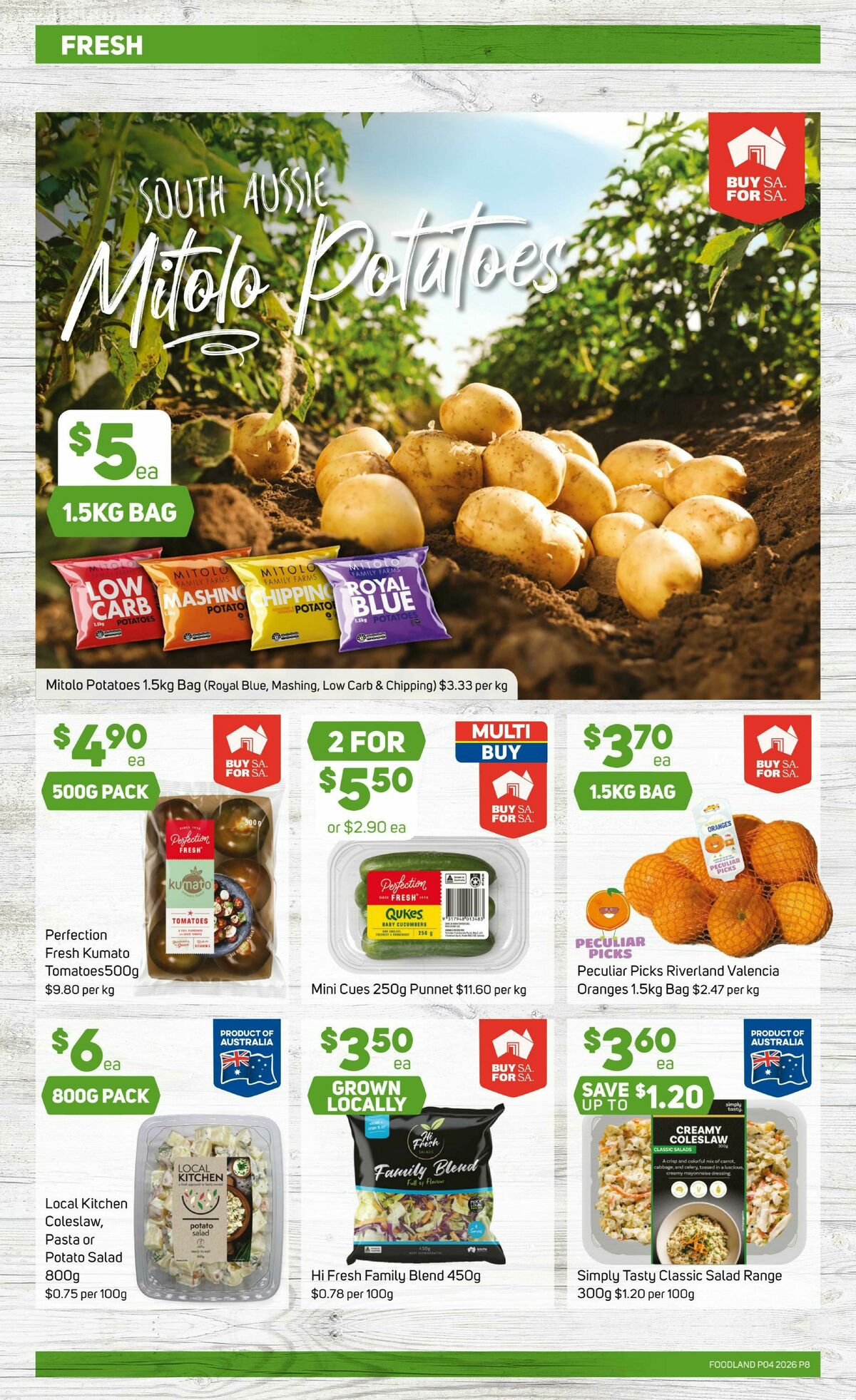 Foodland Catalogues from 21 January