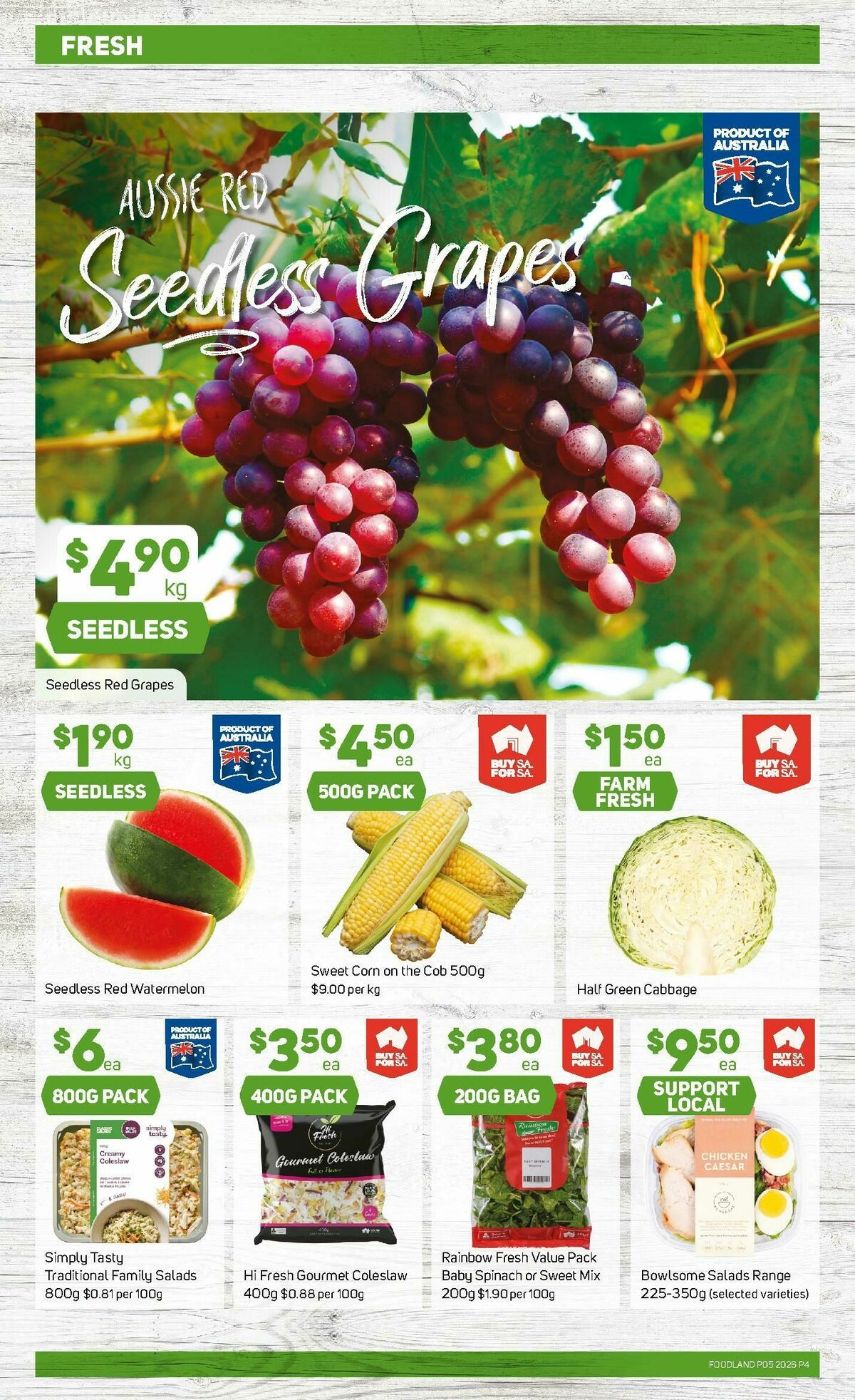 Foodland Catalogues from 28 January