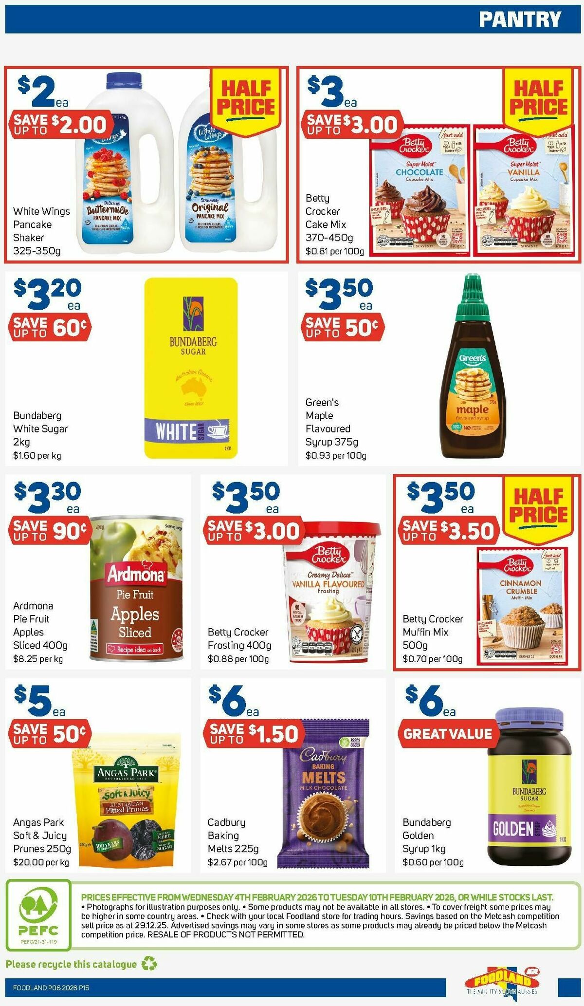Foodland Catalogues from 4 February