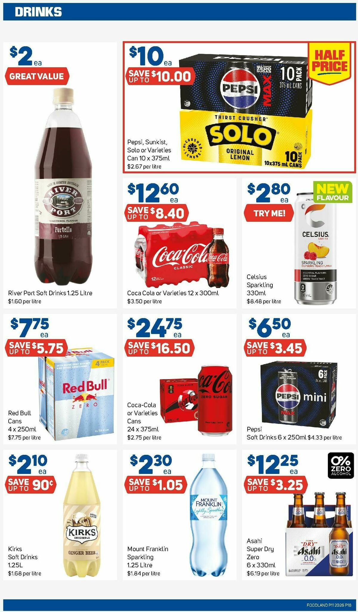 Foodland Catalogues from 11 March