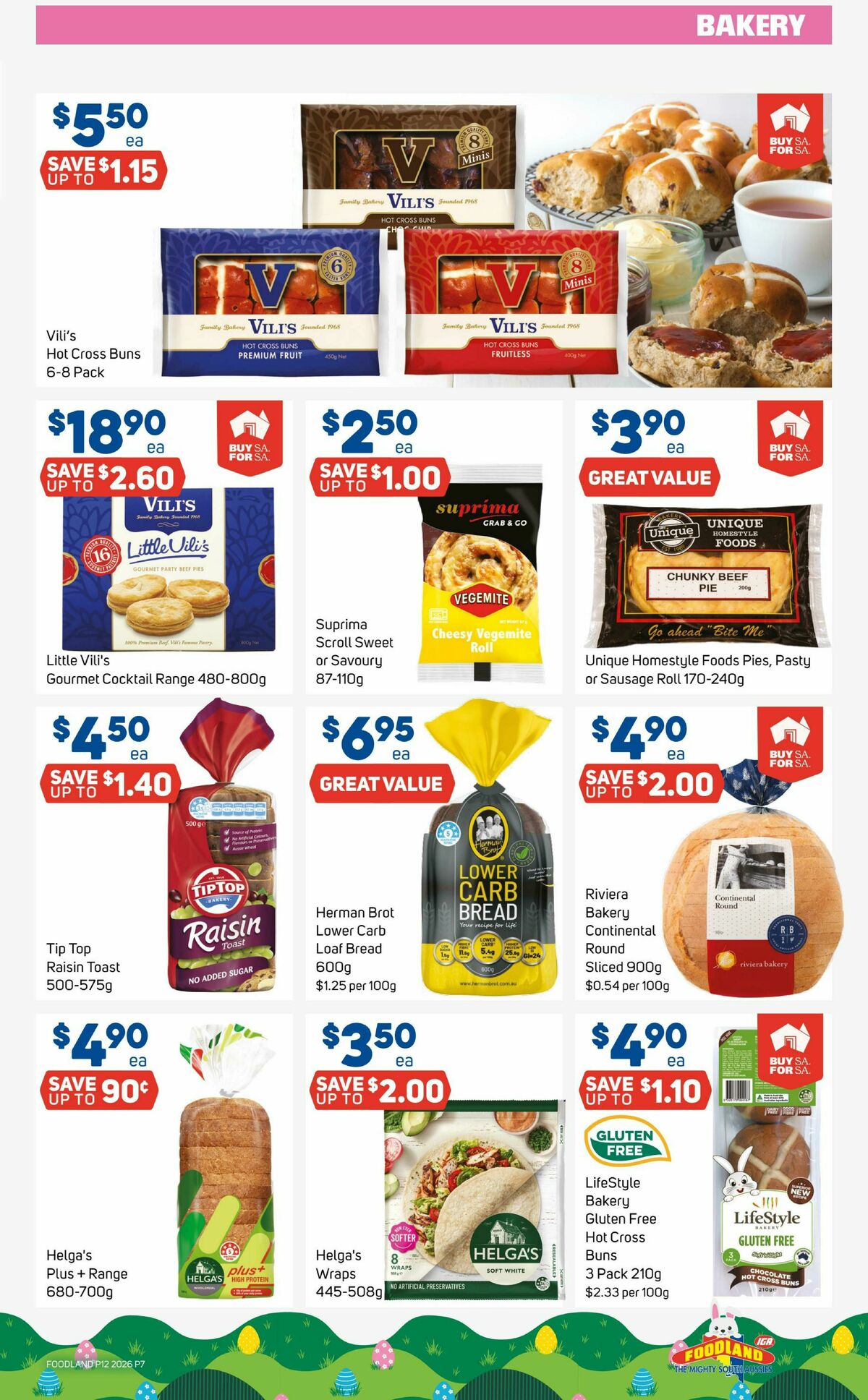 Foodland Catalogues from 18 March