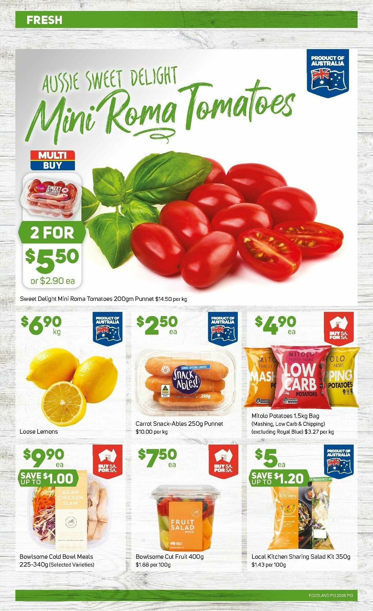 Foodland Catalogues from 25 March