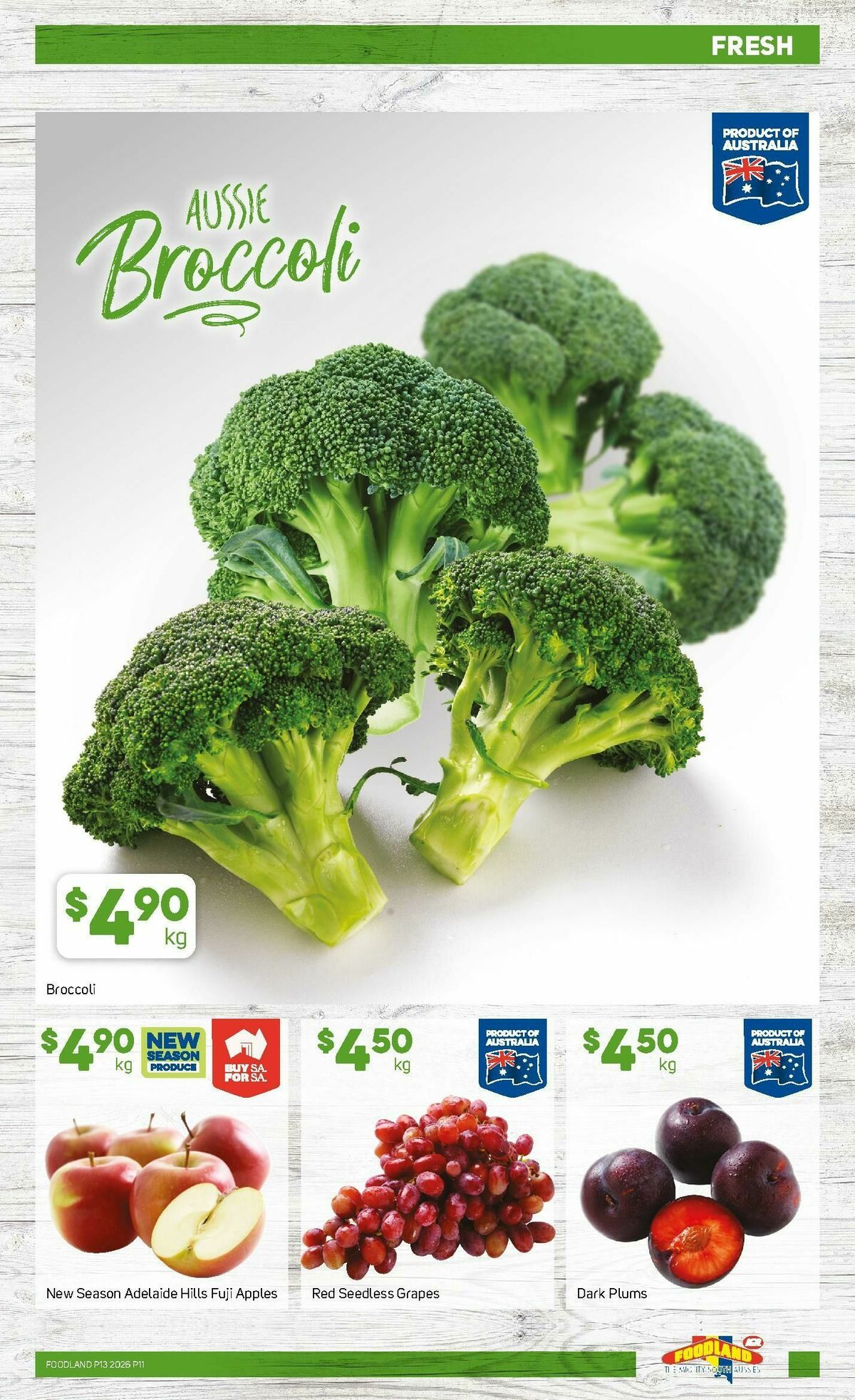 Foodland Catalogues from 25 March