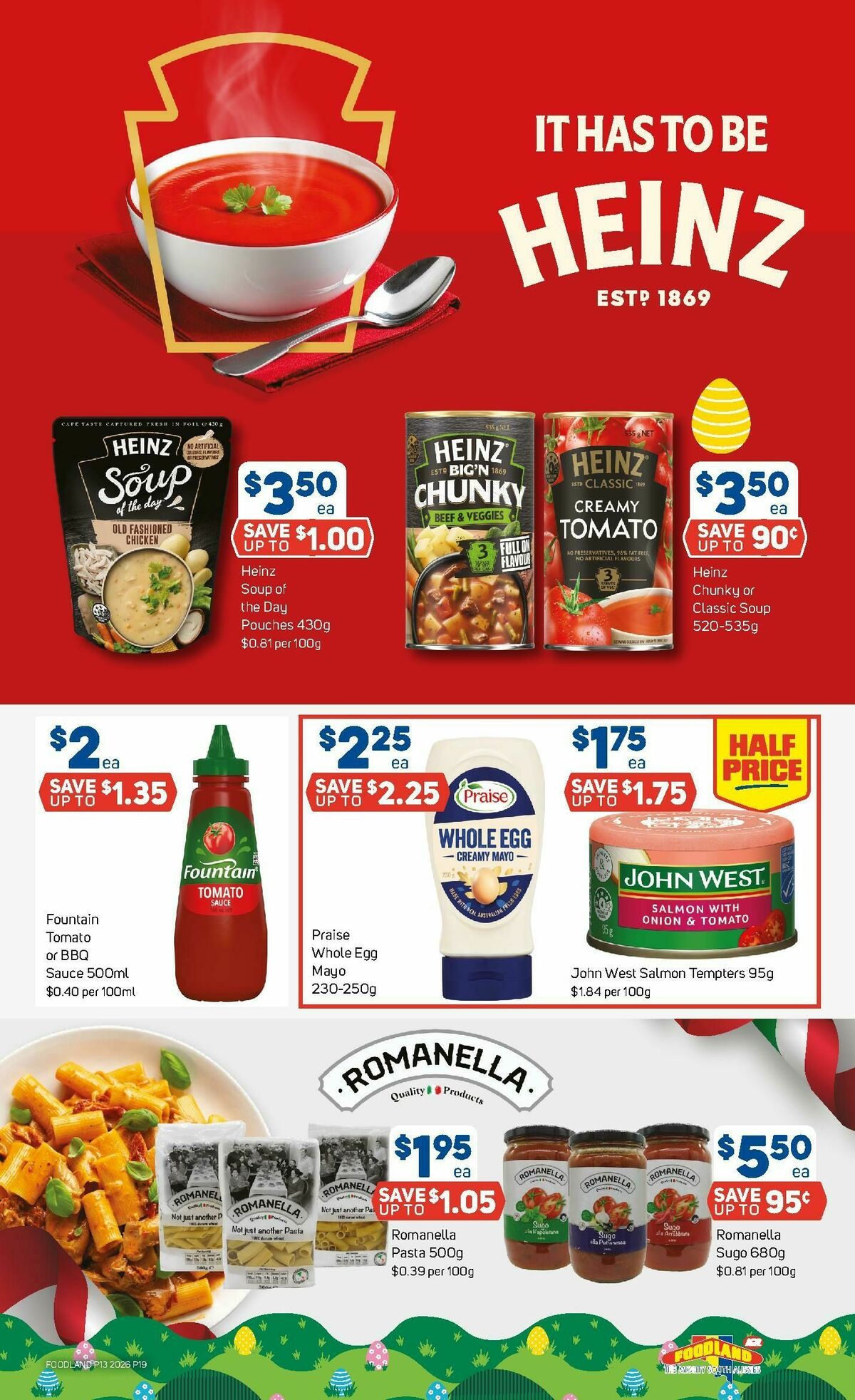 Foodland Catalogues from 25 March