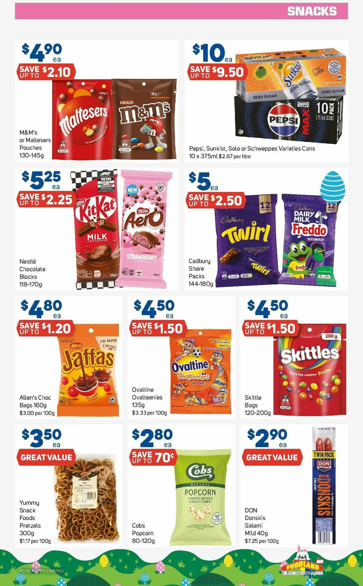 Foodland Catalogues from 25 March
