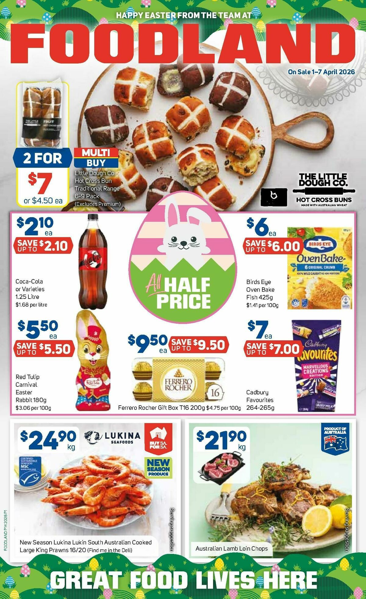 Foodland Catalogues from 1 April