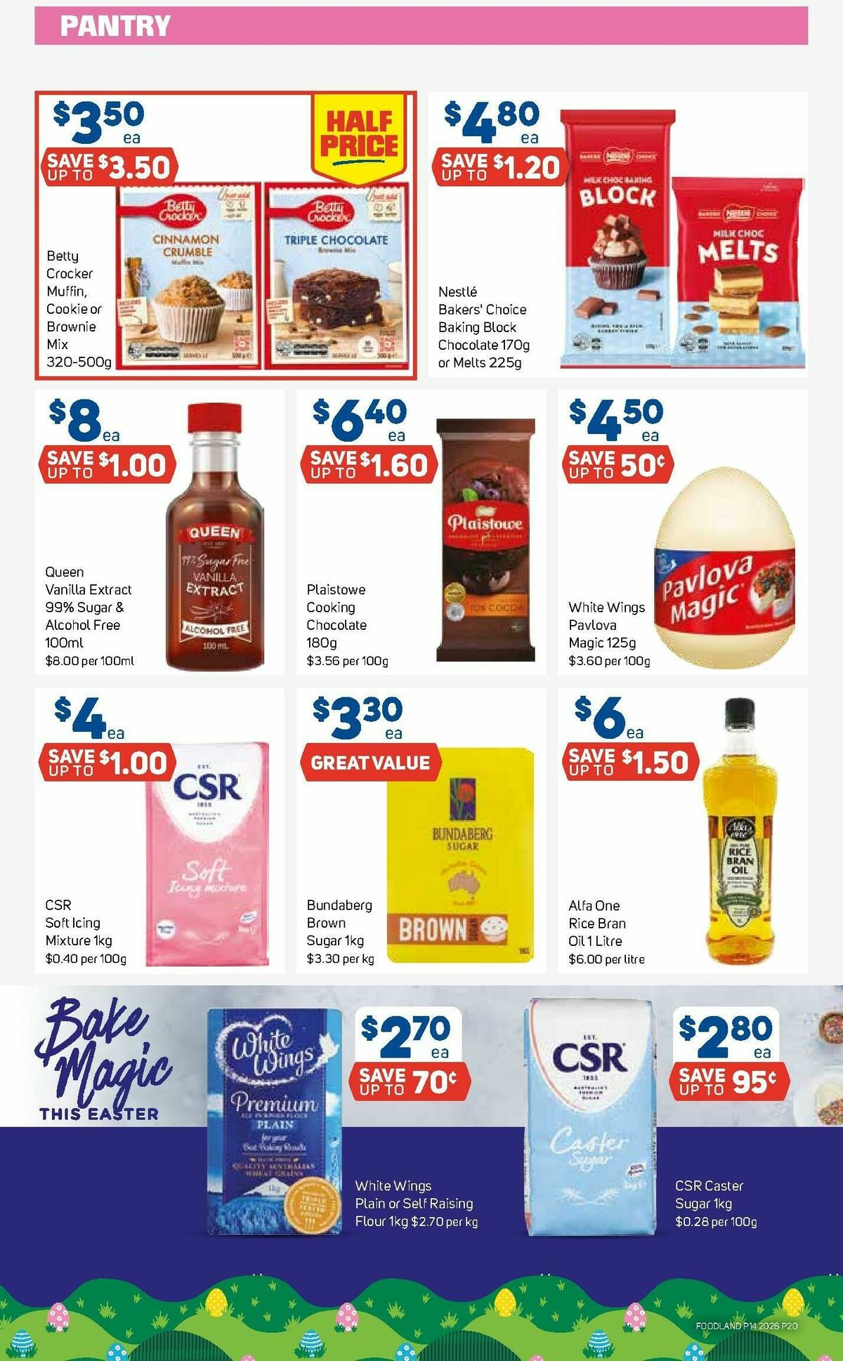 Foodland Catalogues from 1 April