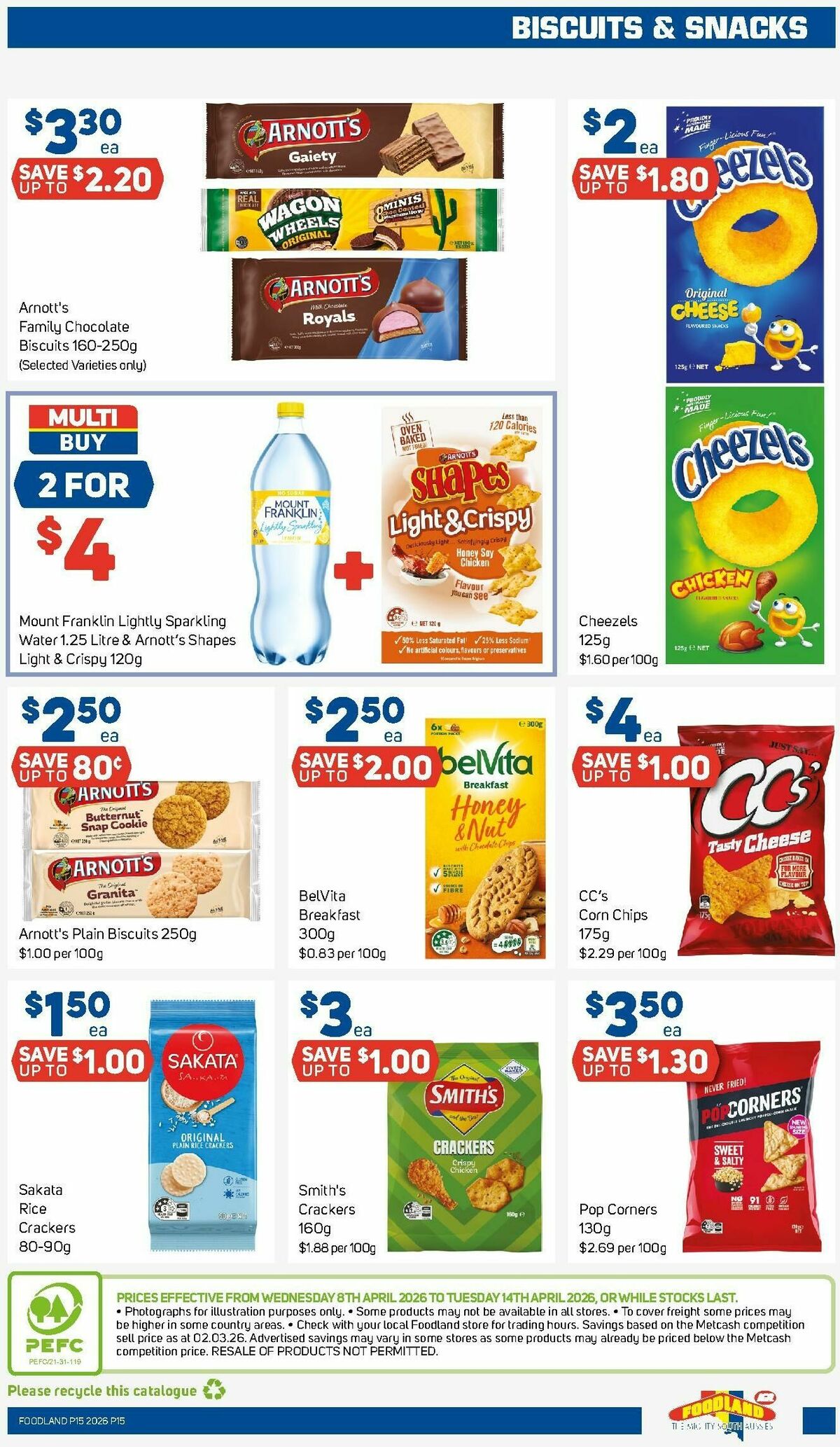 Foodland Catalogues from 8 April