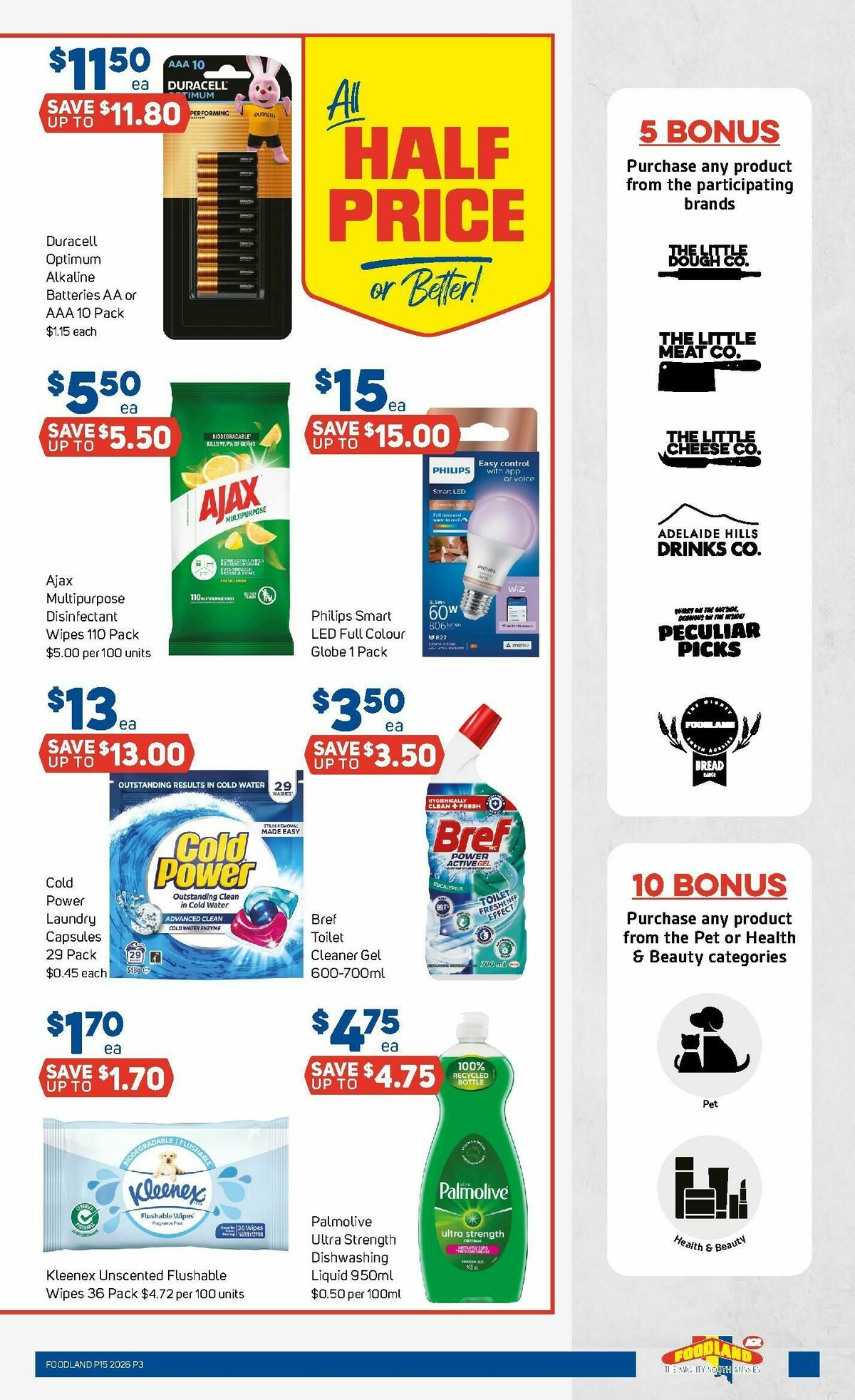 Foodland Catalogues from 8 April