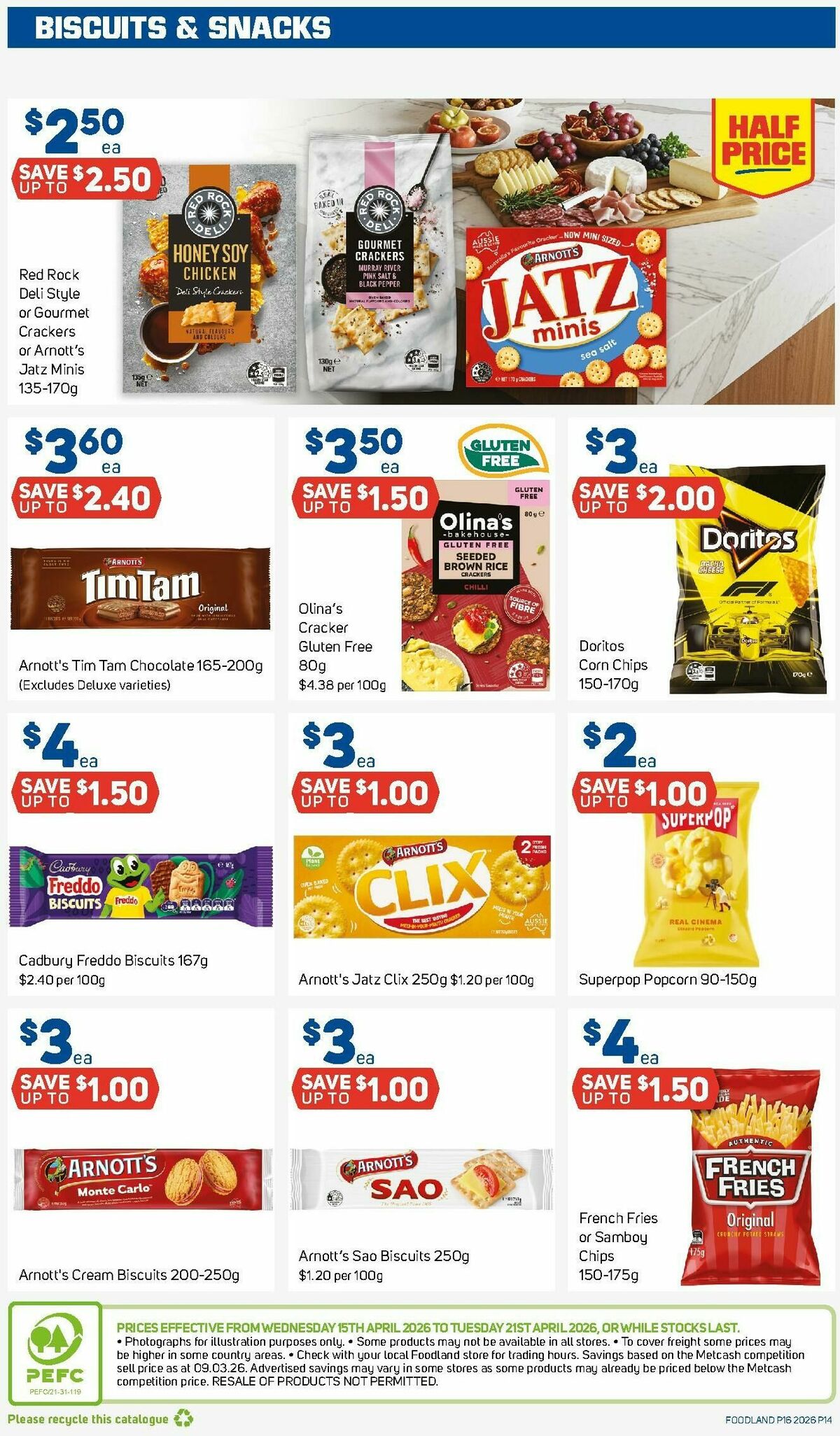 Foodland Catalogues from 15 April