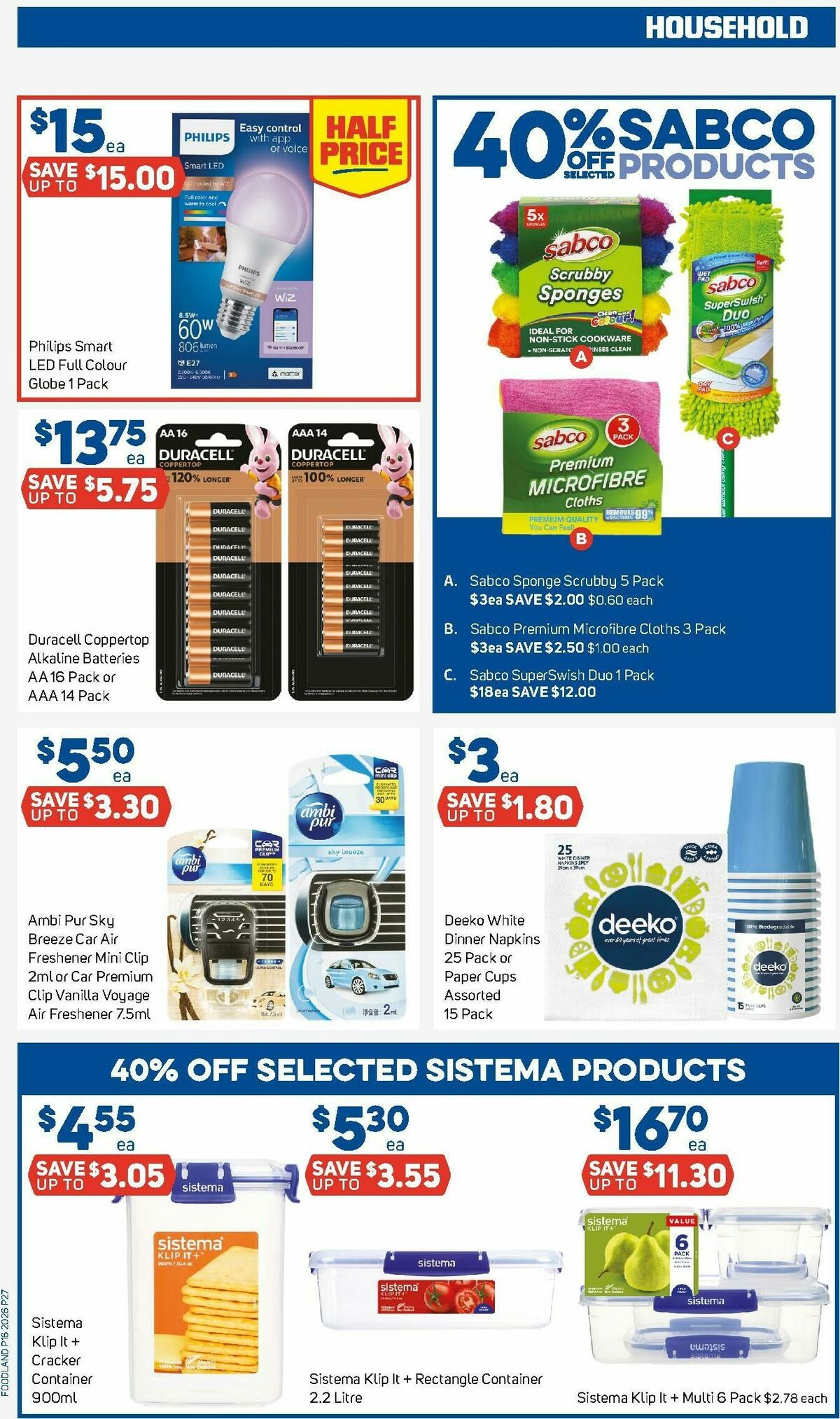 Foodland Catalogues from 15 April