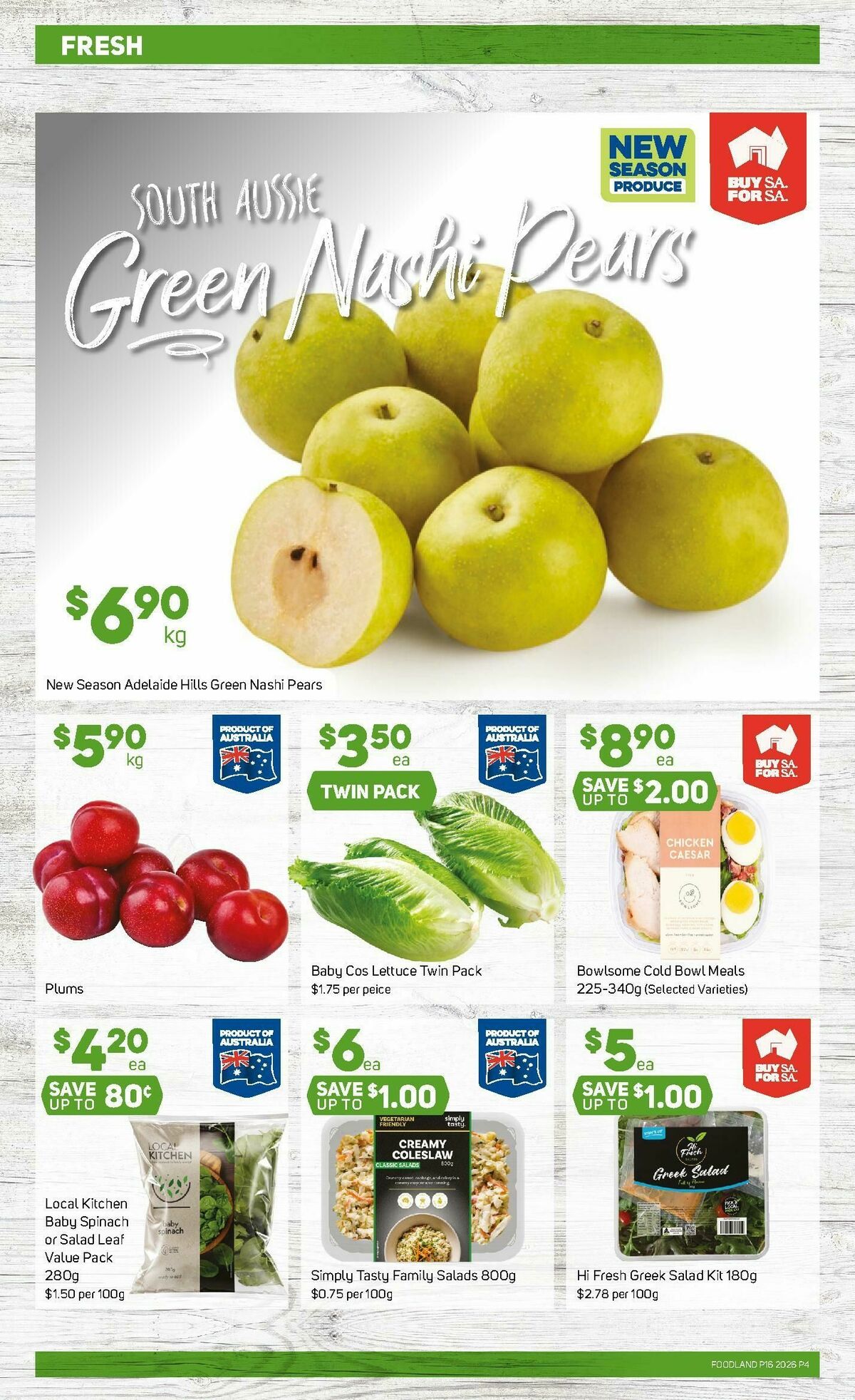 Foodland Catalogues from 15 April
